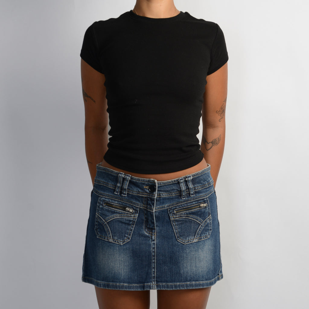 DENIM MINI SKIRT
