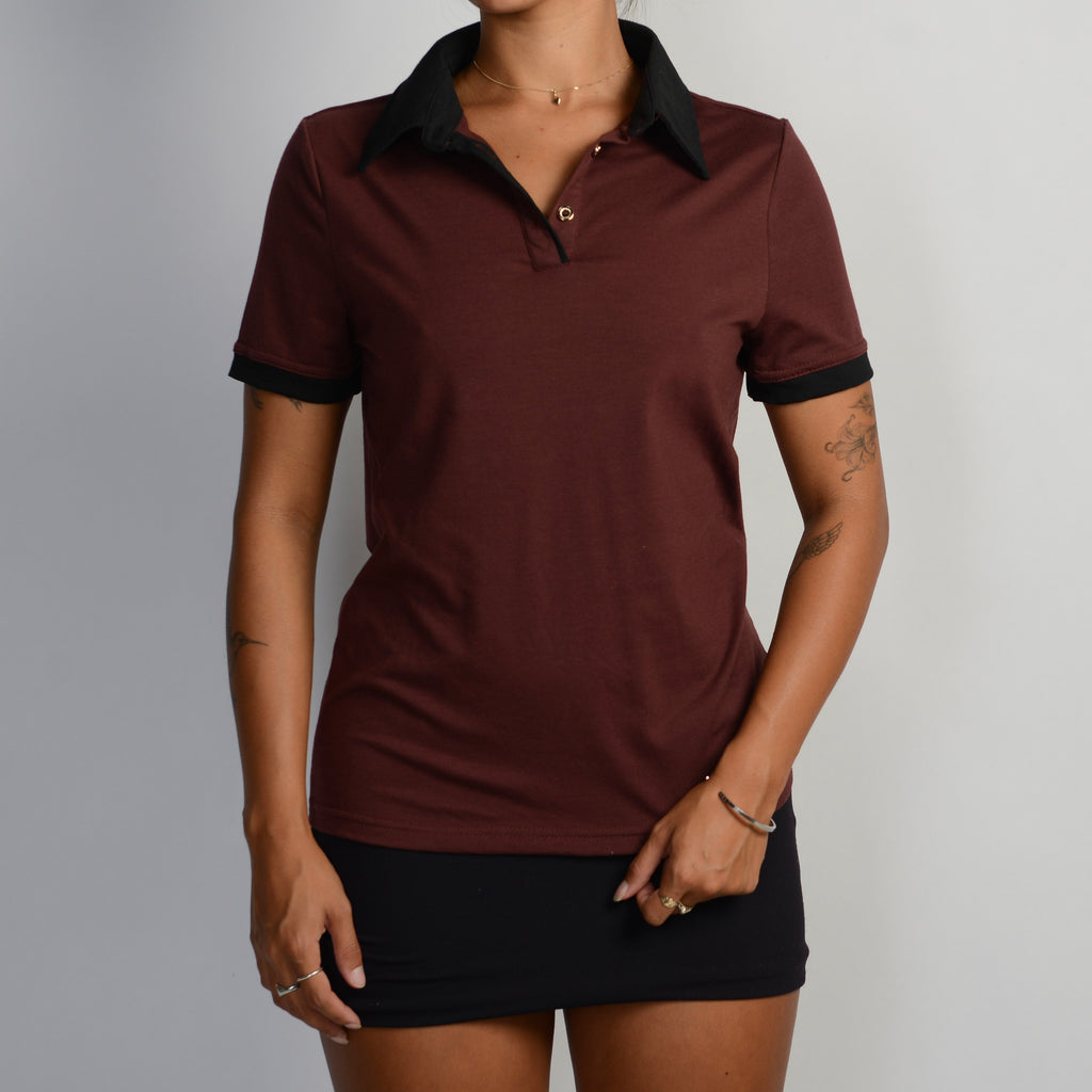 MAROON POLO SHIRT