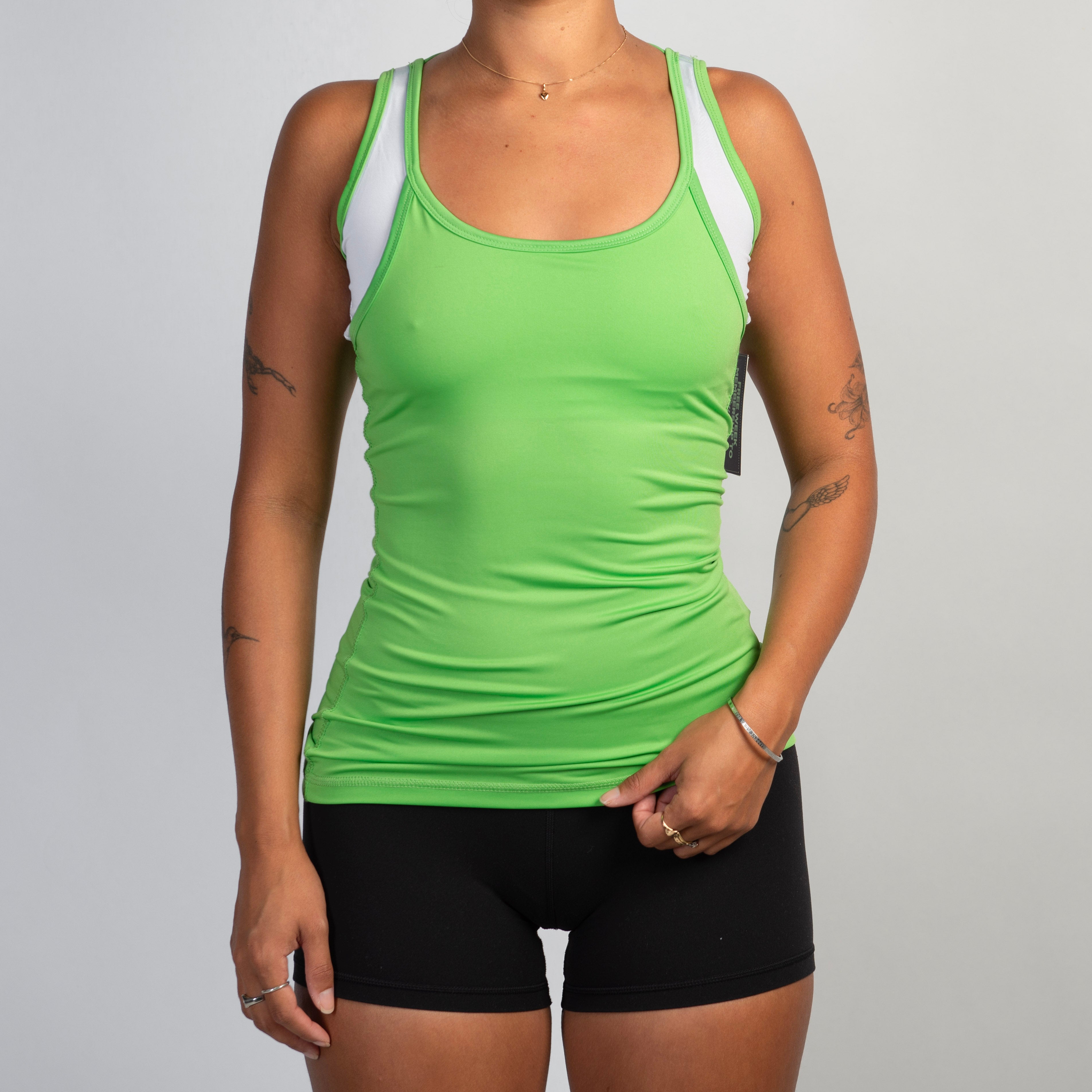 GREEN ACTIVE TANK TOP