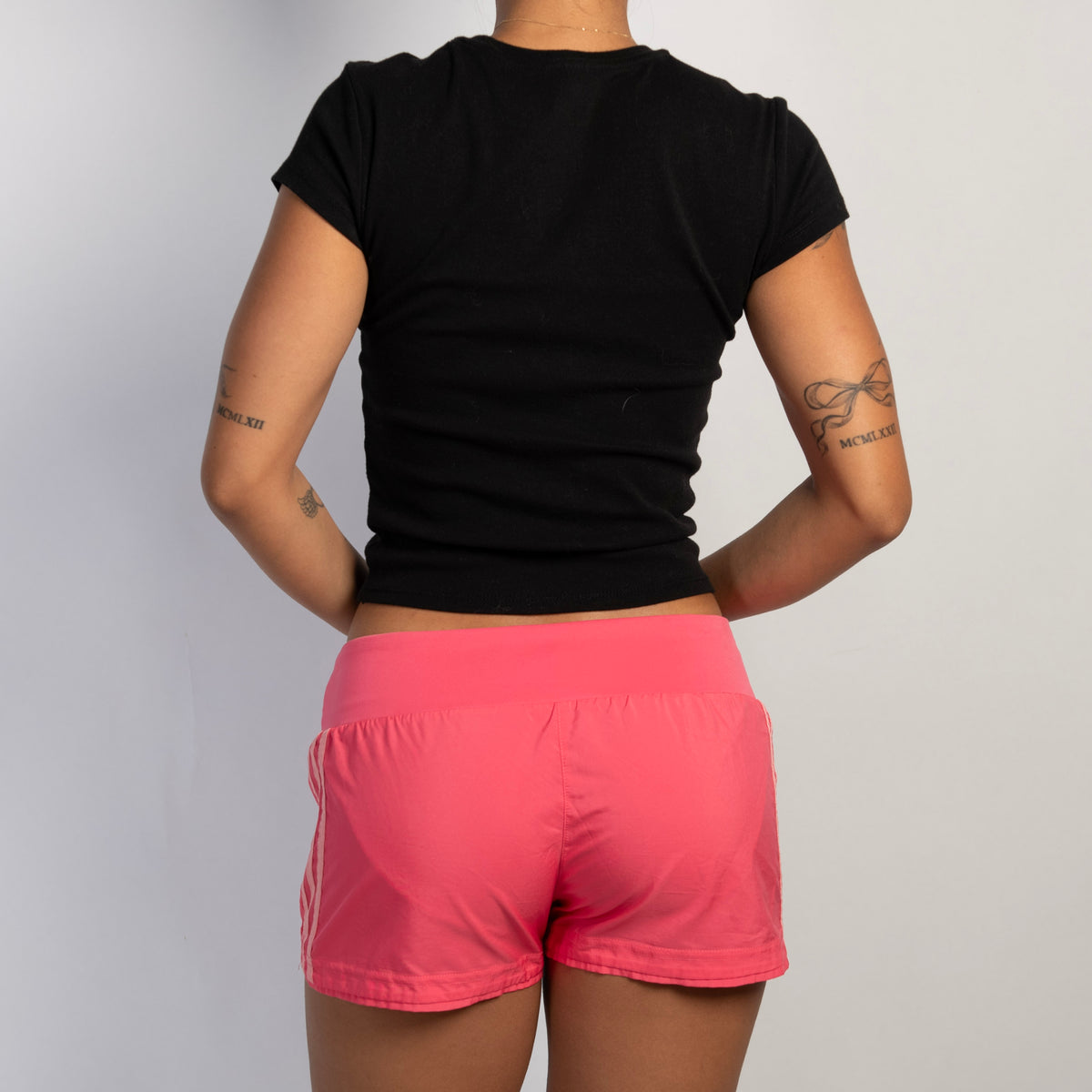 PINK ADIDAS SHORTS