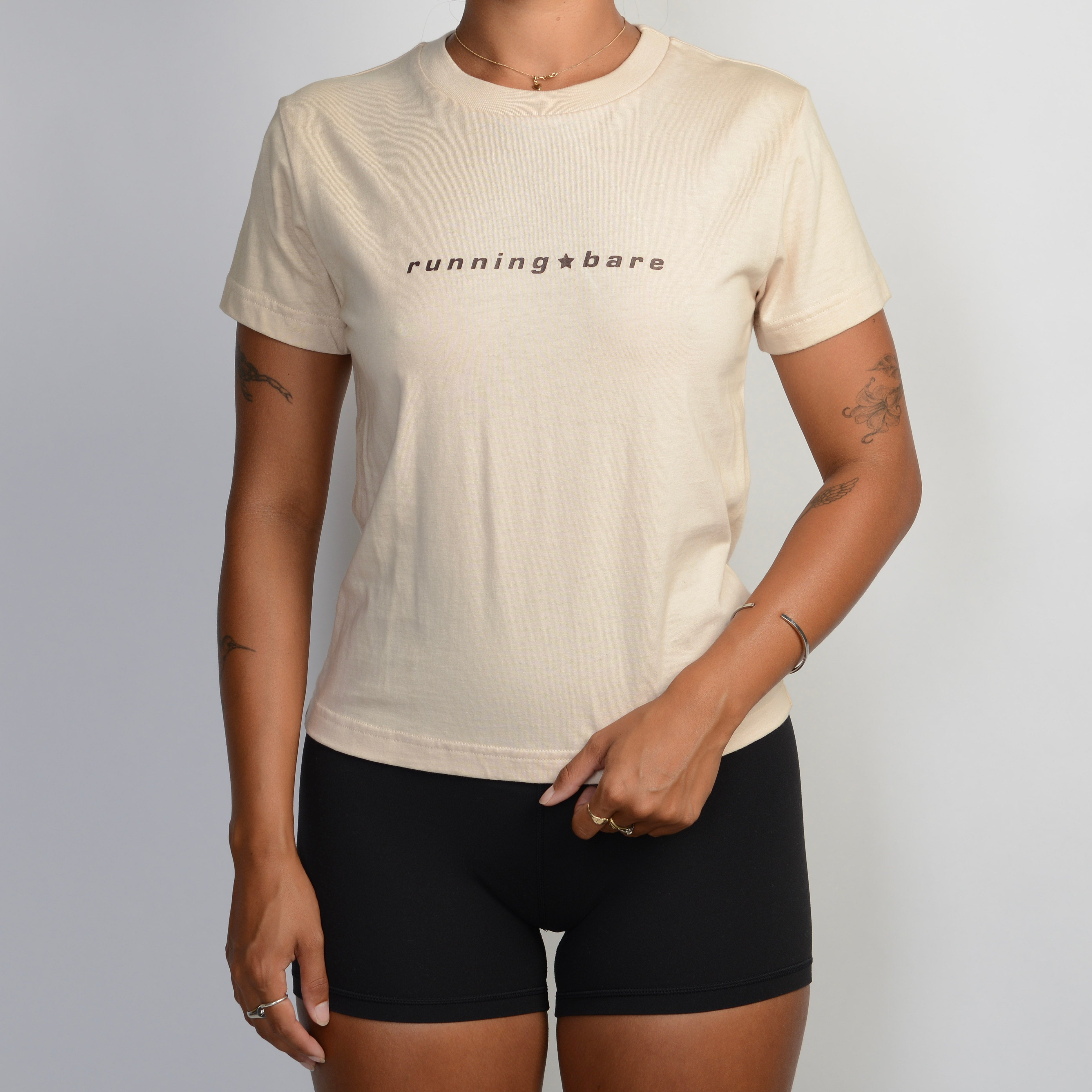 CREAM BABY TEE