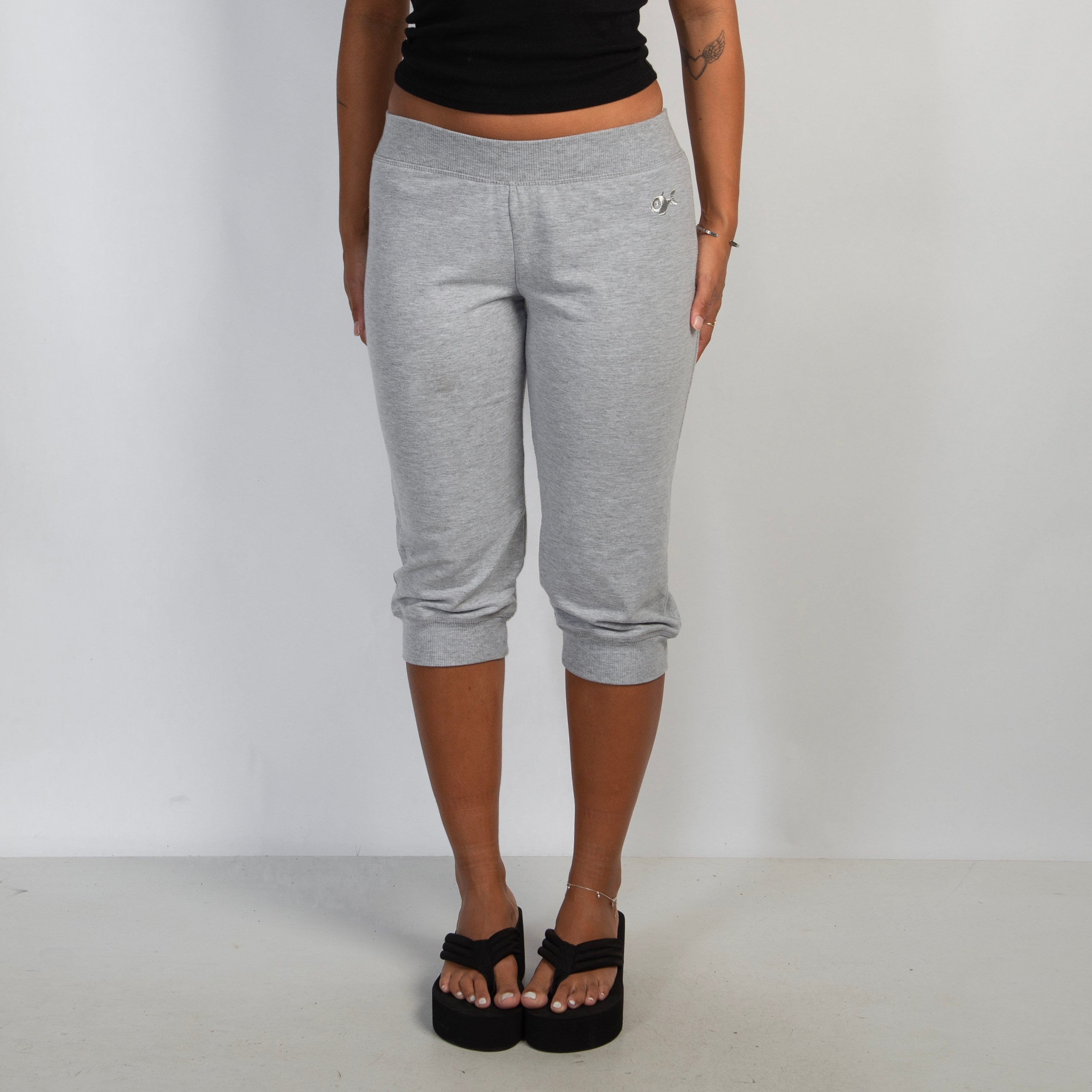 GREY CAPRI LOUNGE PANTS