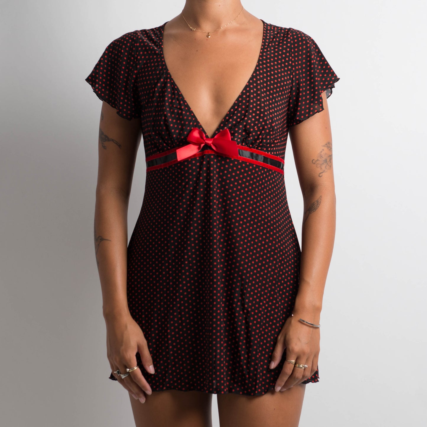 POLKA DOT BABYDOLL + THONG