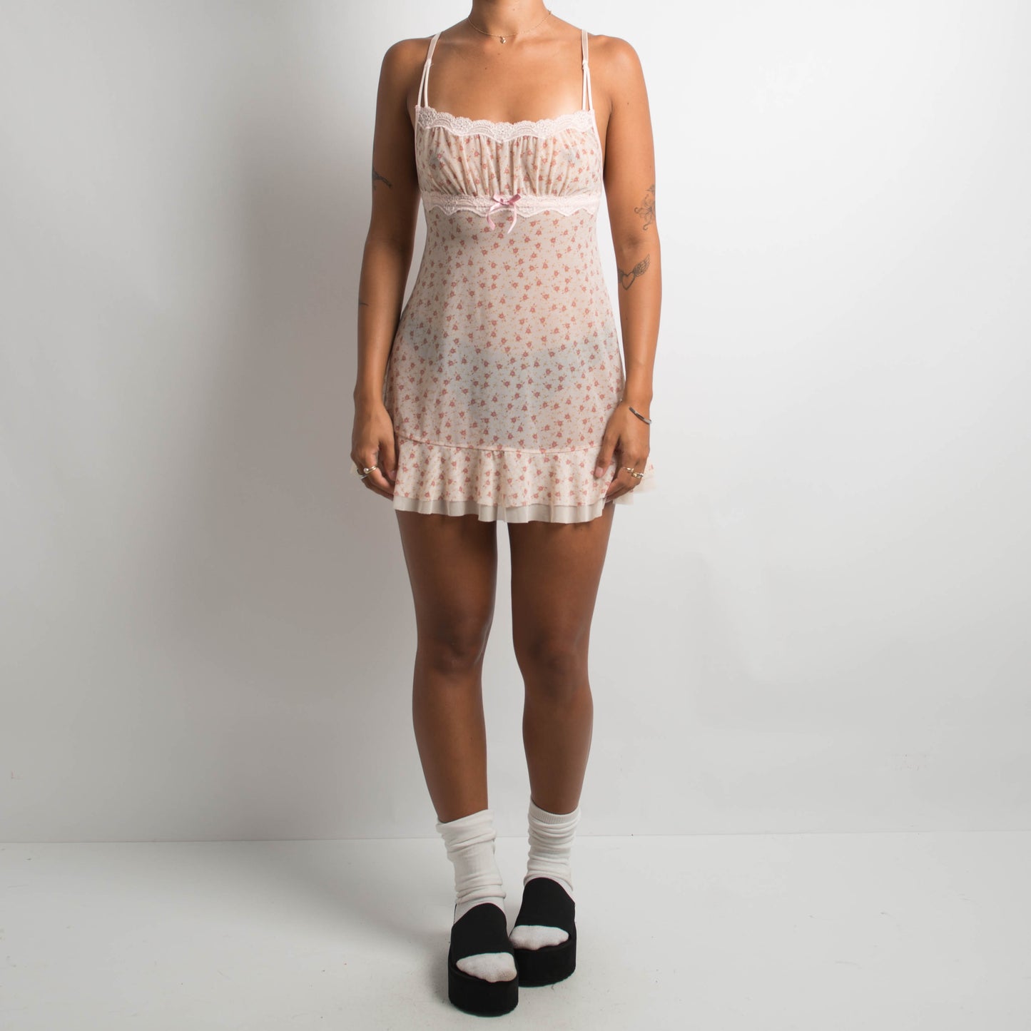 MESH MILKMAID CHEMISE