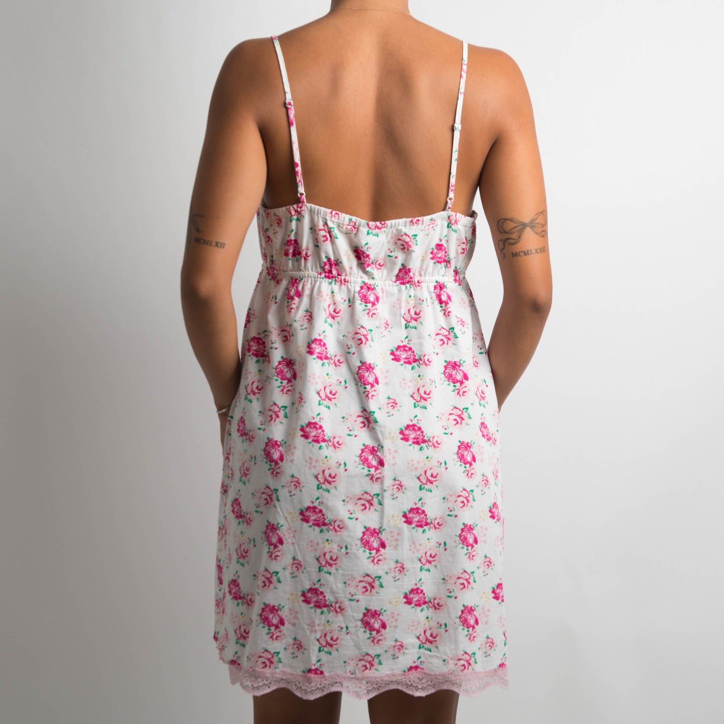 FLORAL COTTON CHEMISE