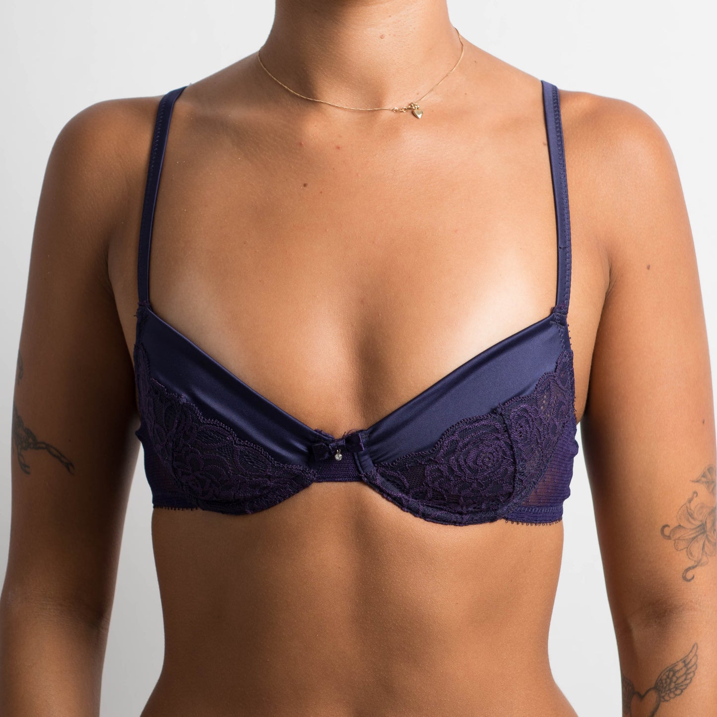 PURPLE LACE BRA - 10A