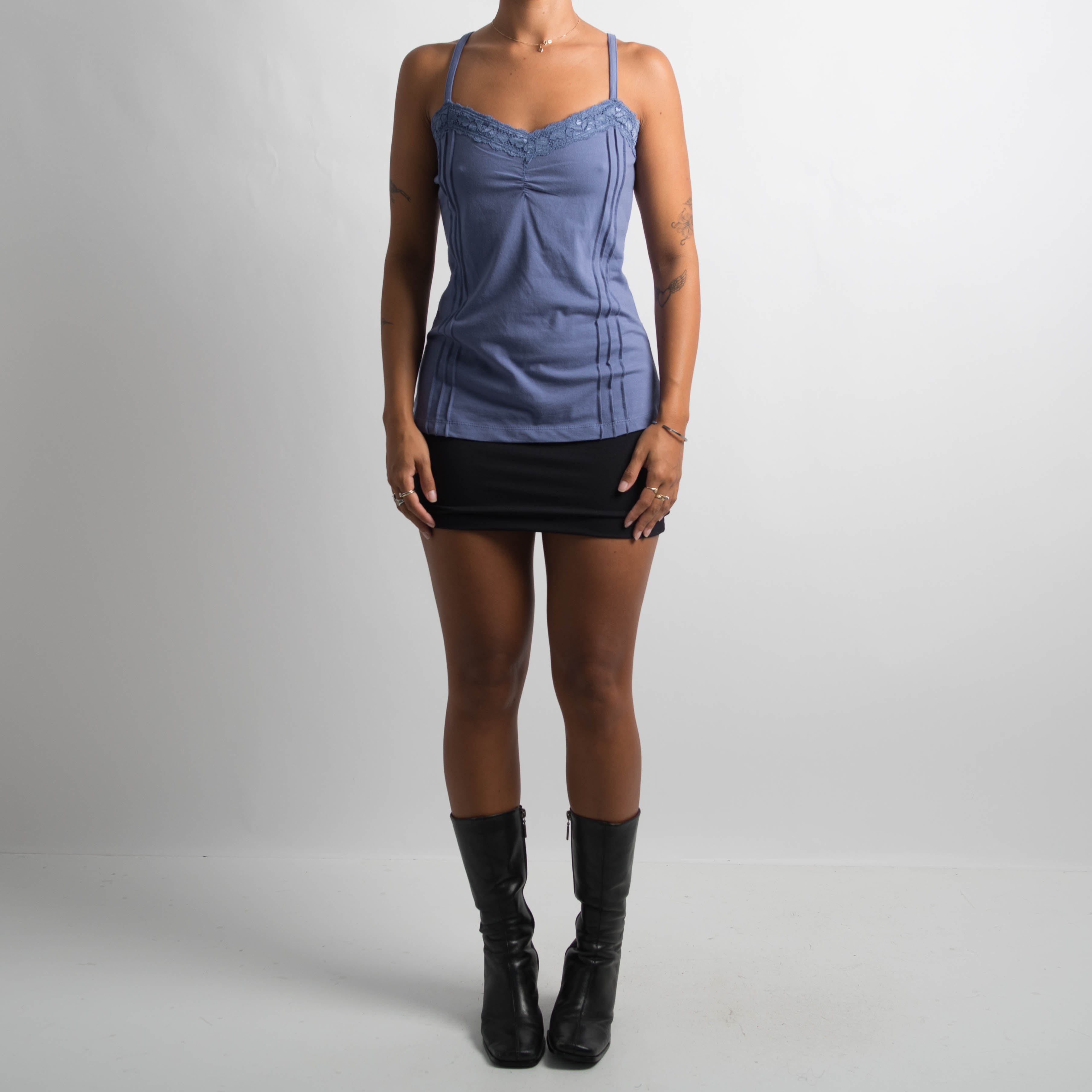 COTTON STRETCH CAMISOLE