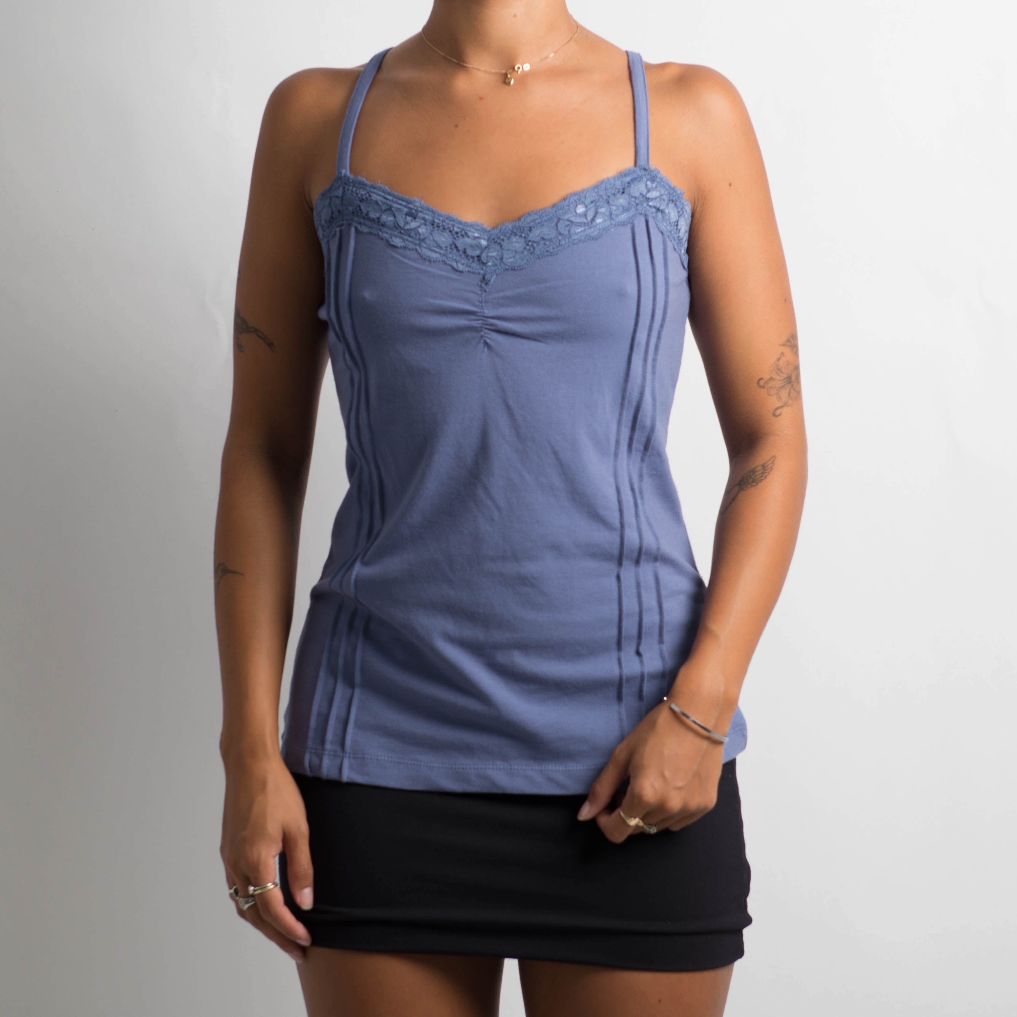 COTTON STRETCH CAMISOLE