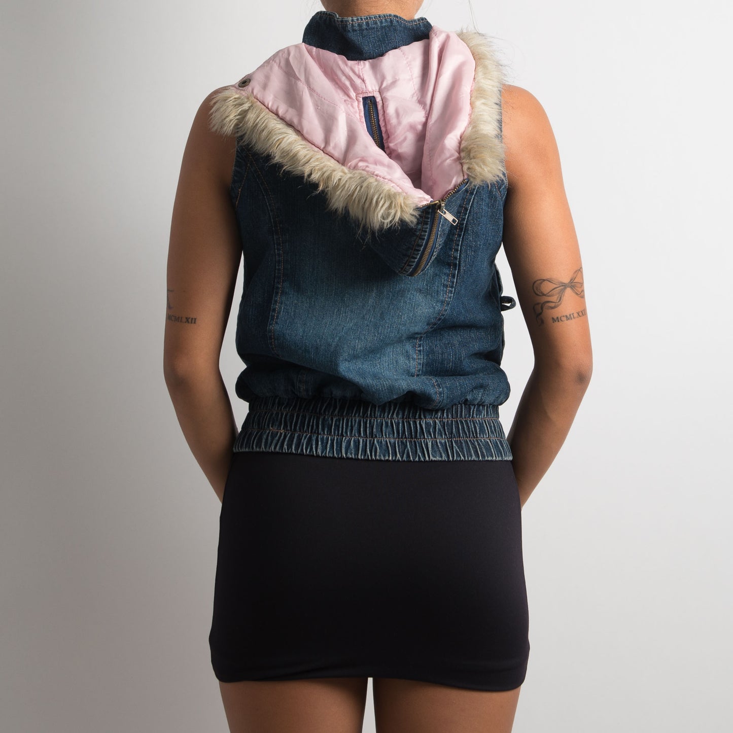 GILET DOUDOUNE EN DENIM