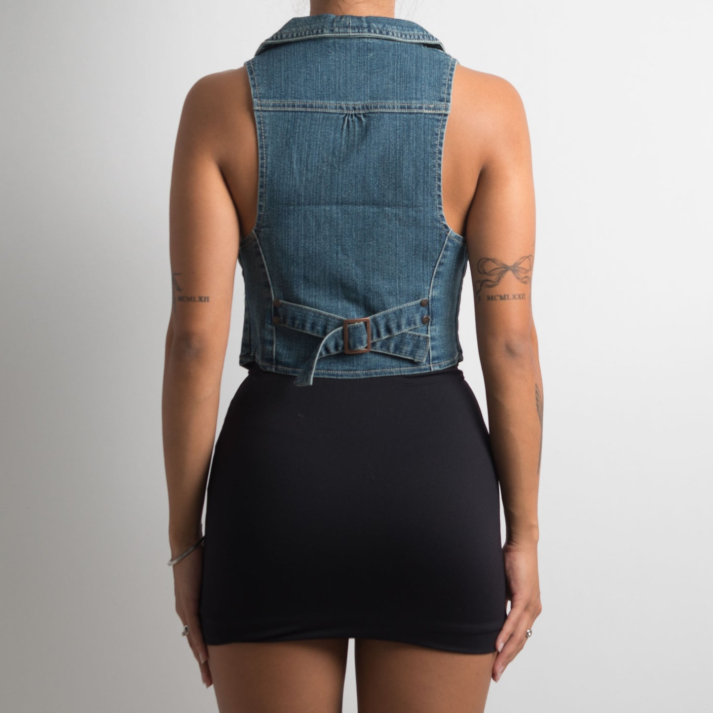 DENIM WAISTCOAT VEST