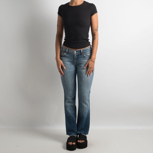 SLIM FIT BOOTCUT JEANS