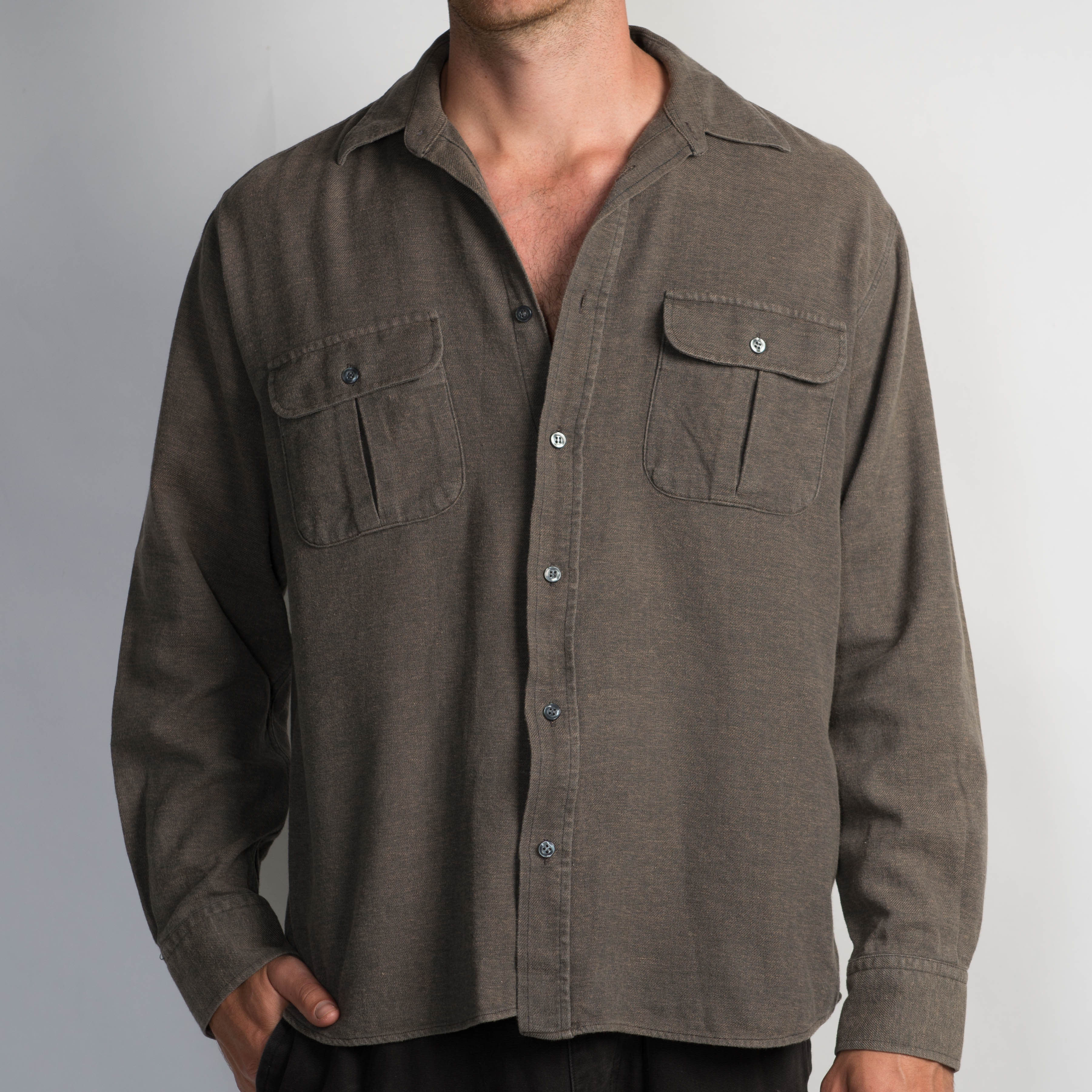 COTTON FLANNEL SHIRT