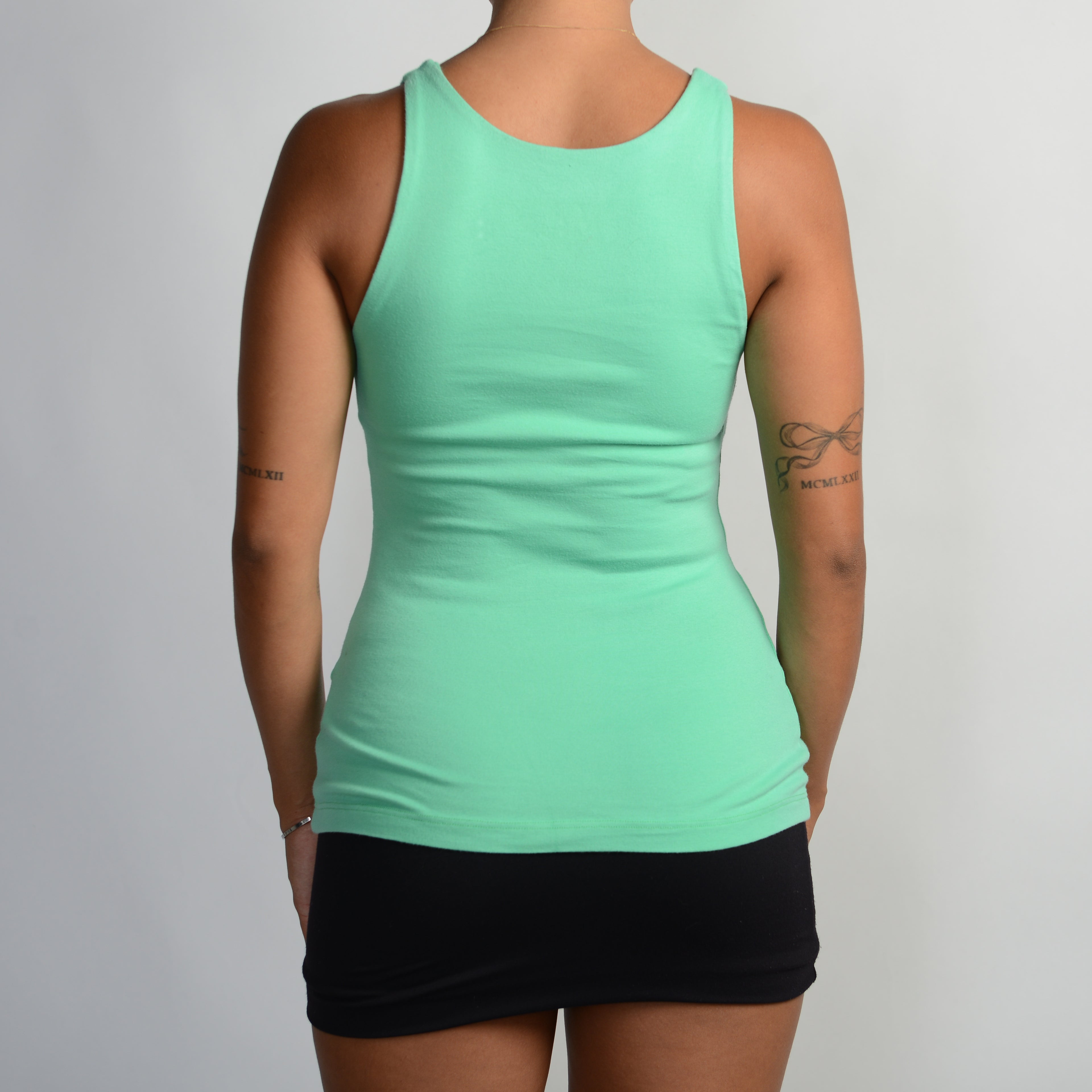 GREEN TANK TOP