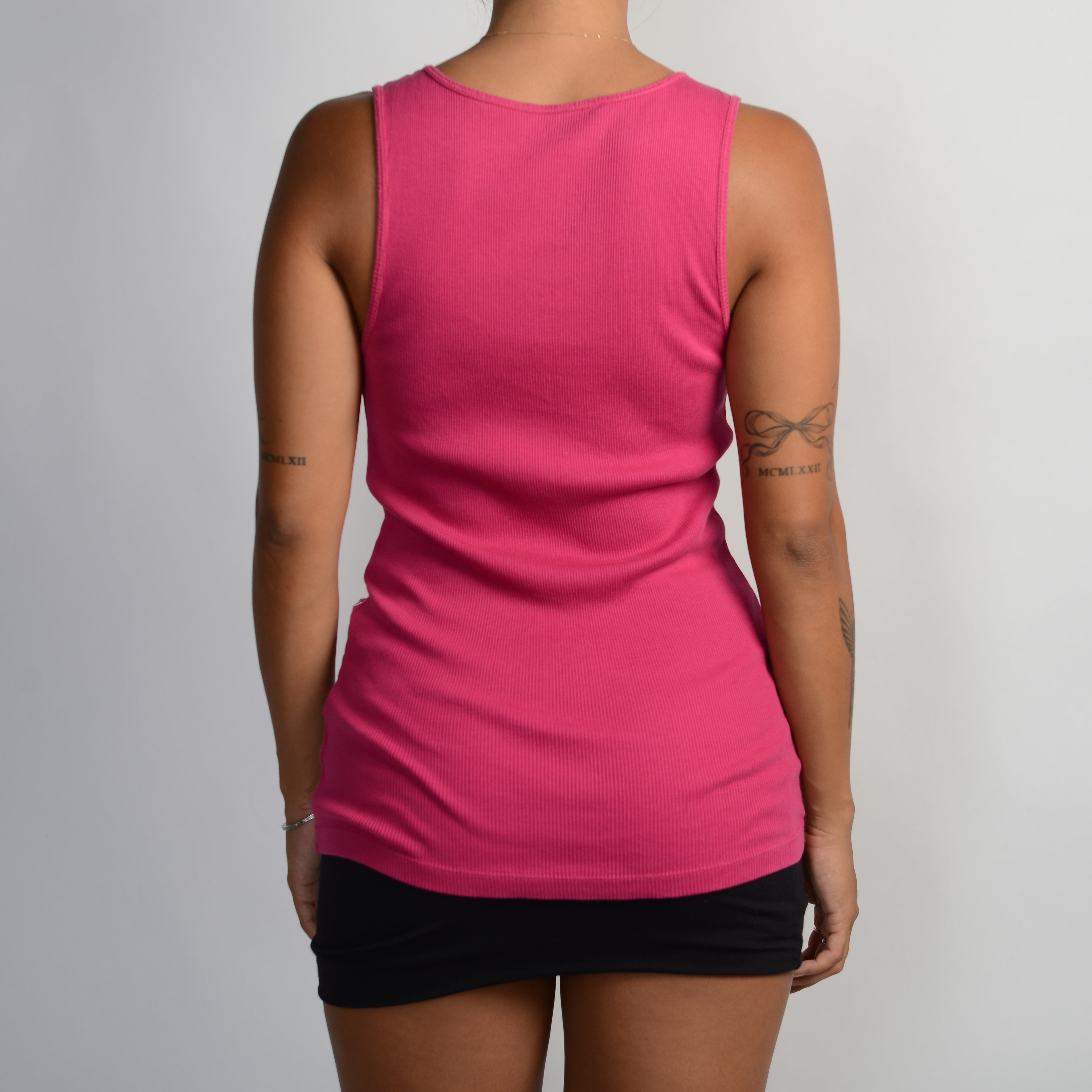 PINK SEQUIN TANK TOP