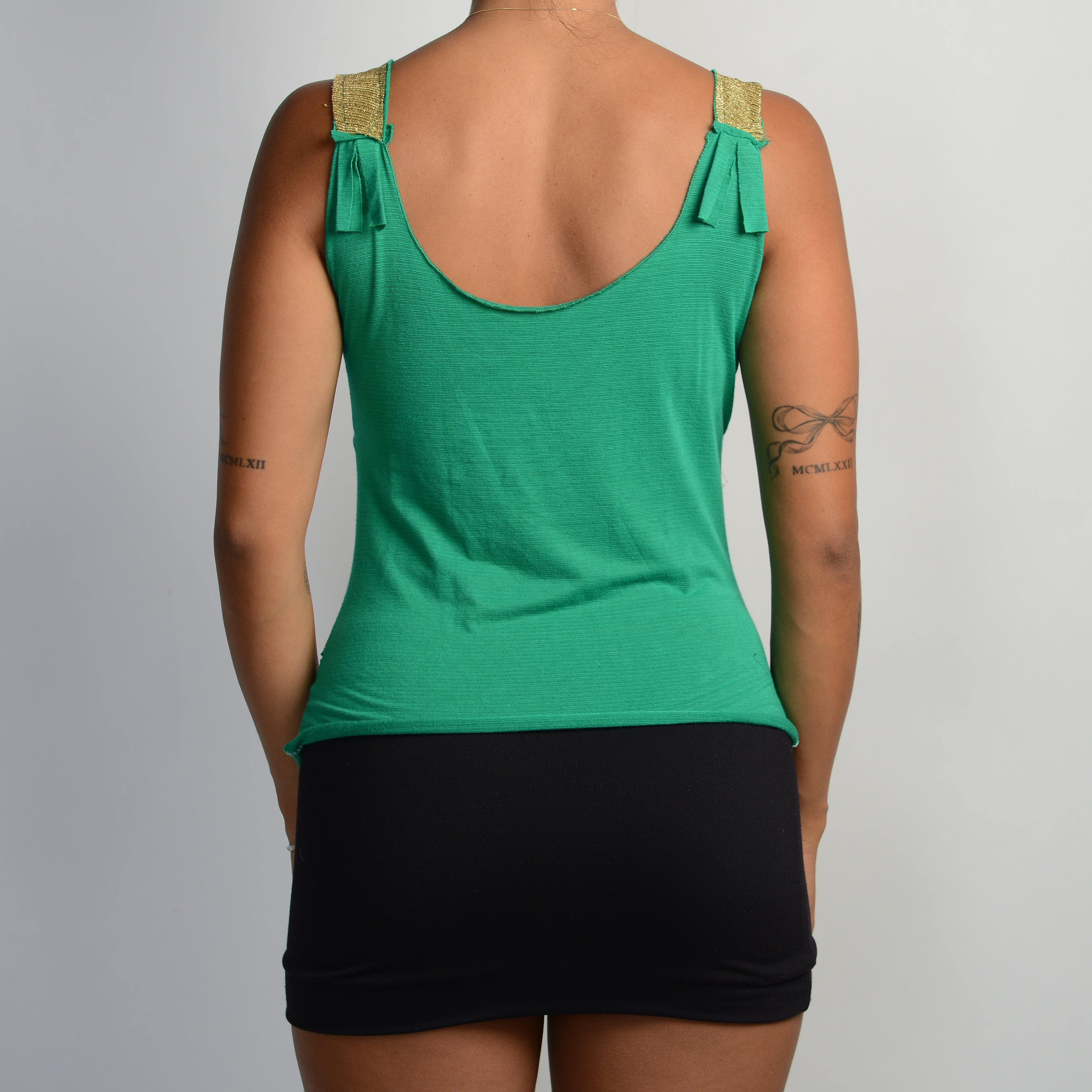 GREEN 2 PIECE TOP SET