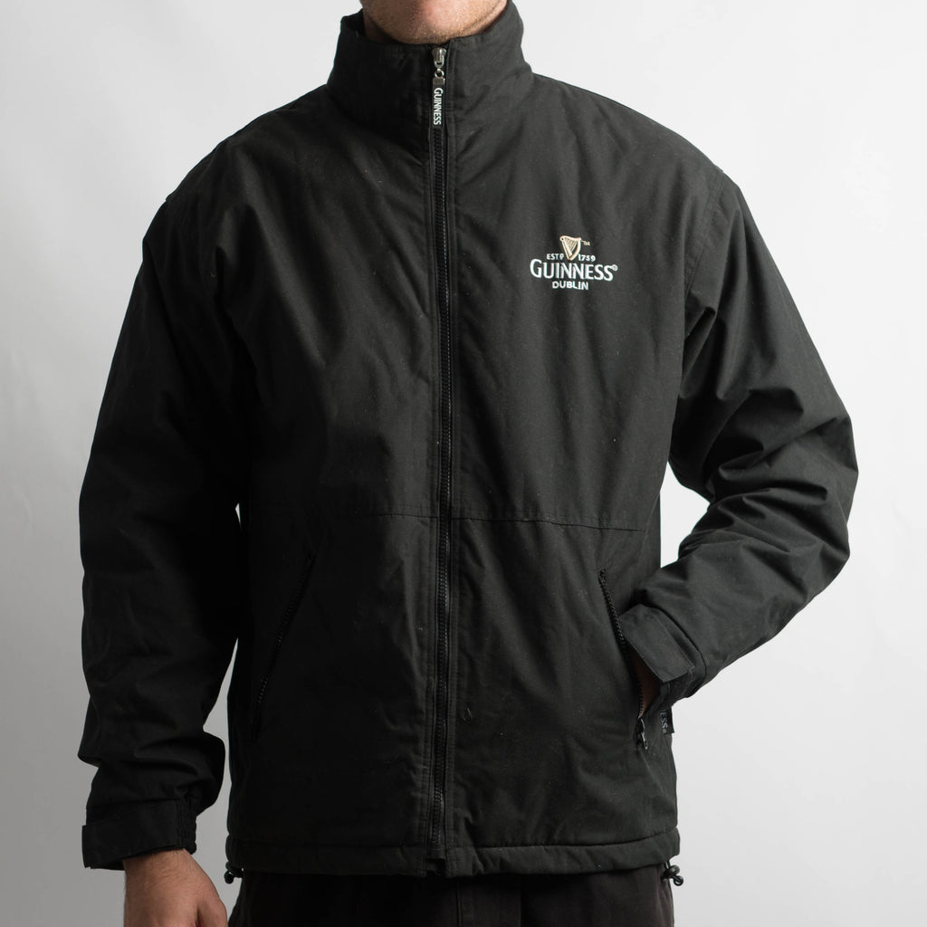 BLACK FLEECE LINED JACKET