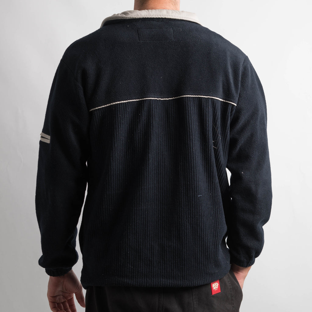 RIBBED QUARTER ZIP JUMPER