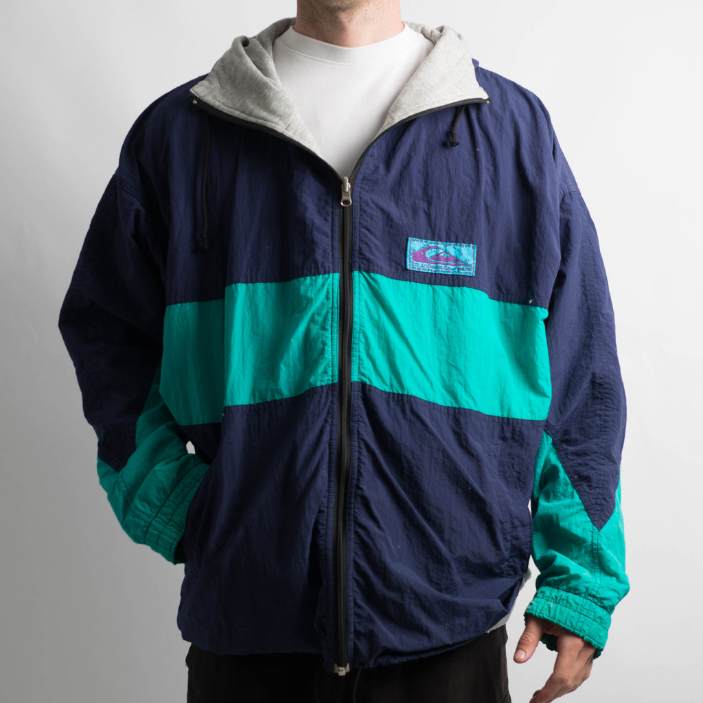 RETRO REVERSIBLE WINDBREAKER JACKET