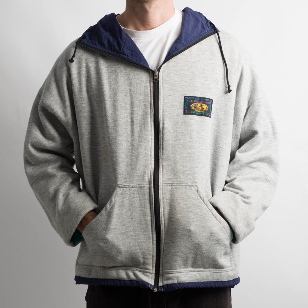 RETRO REVERSIBLE WINDBREAKER JACKET