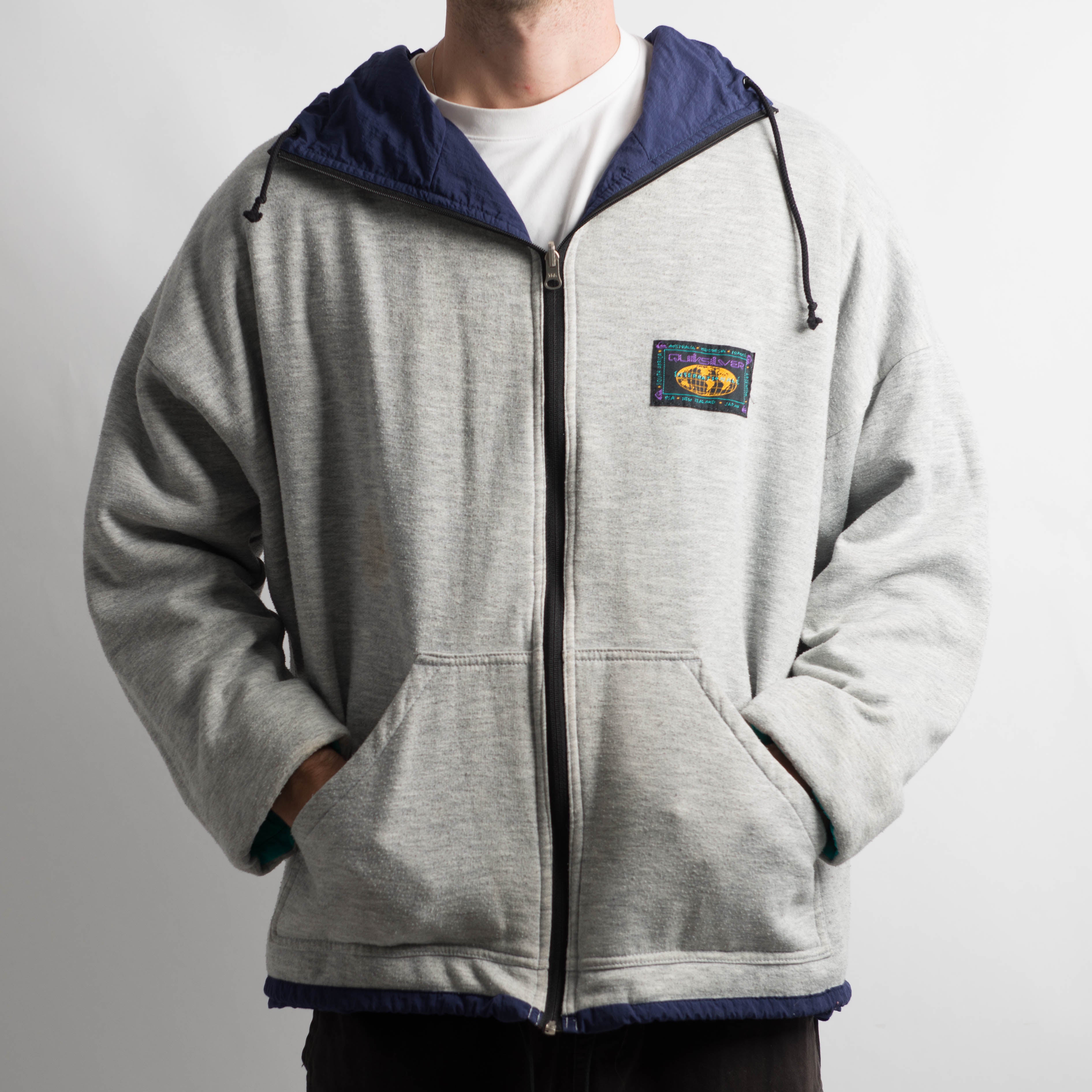 RETRO REVERSIBLE WINDBREAKER JACKET