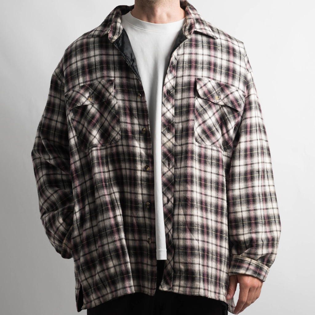 QUILTED FLANNEL SHIRT