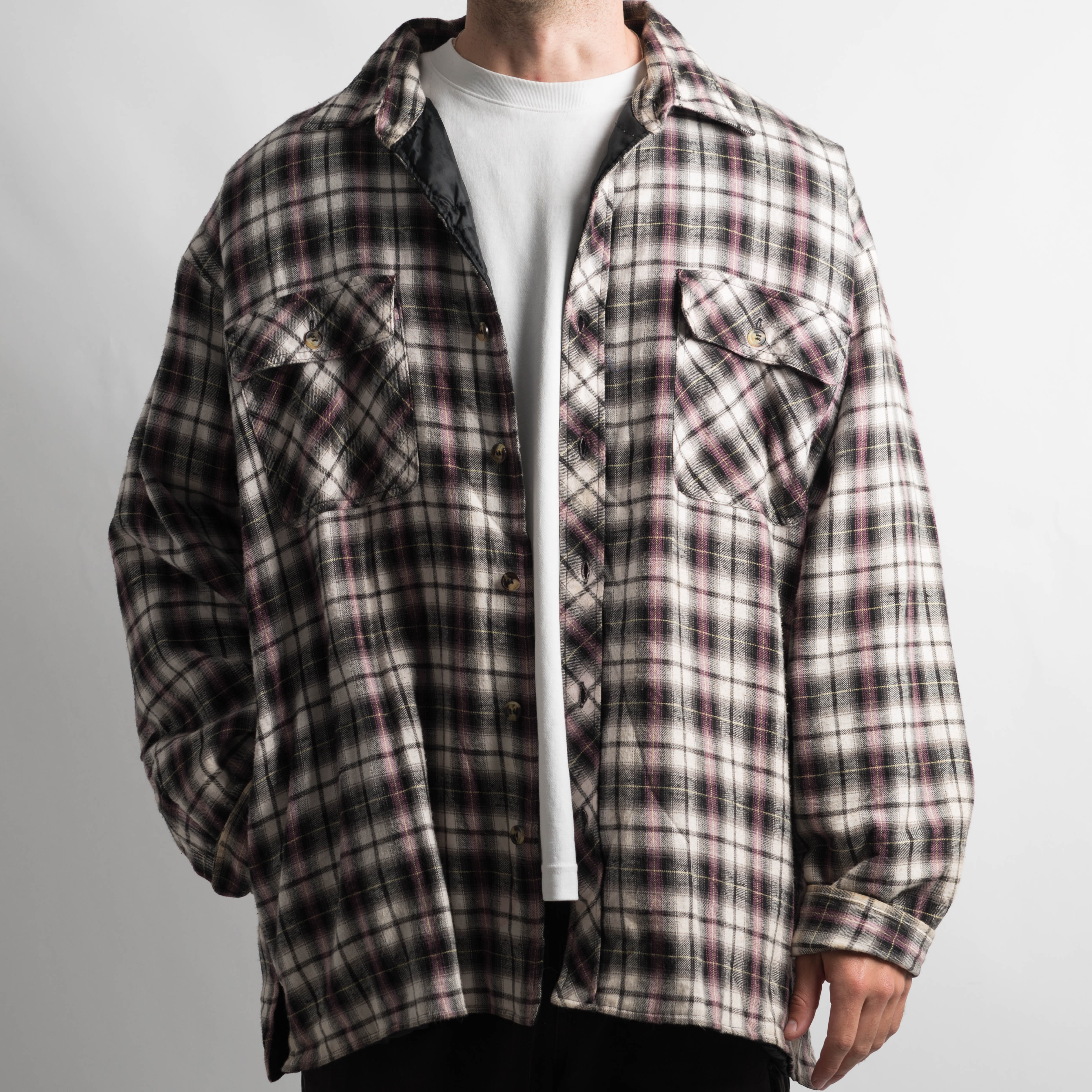 QUILTED FLANNEL SHIRT