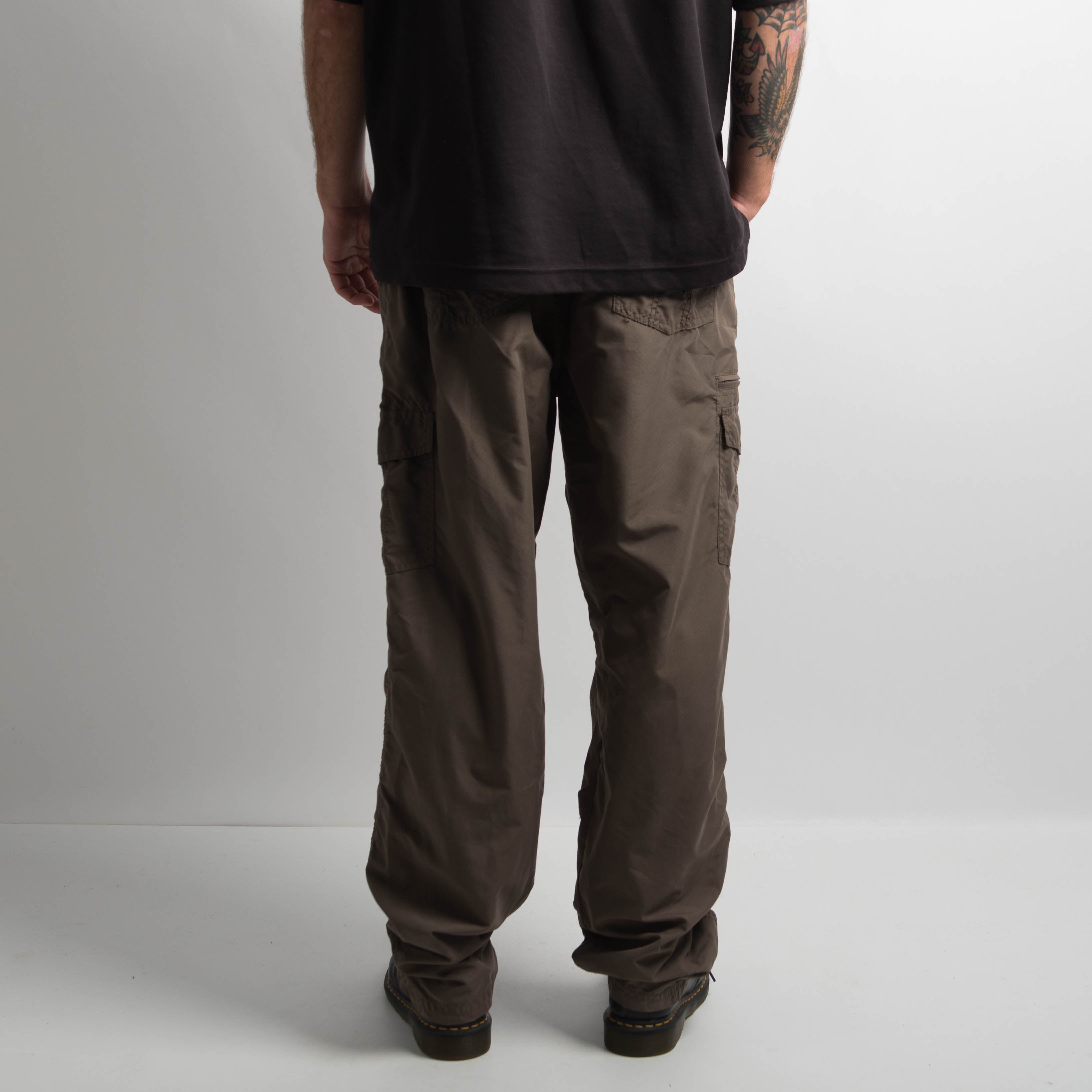 BROWN LIGHTWEIGHT CARGO PANTS