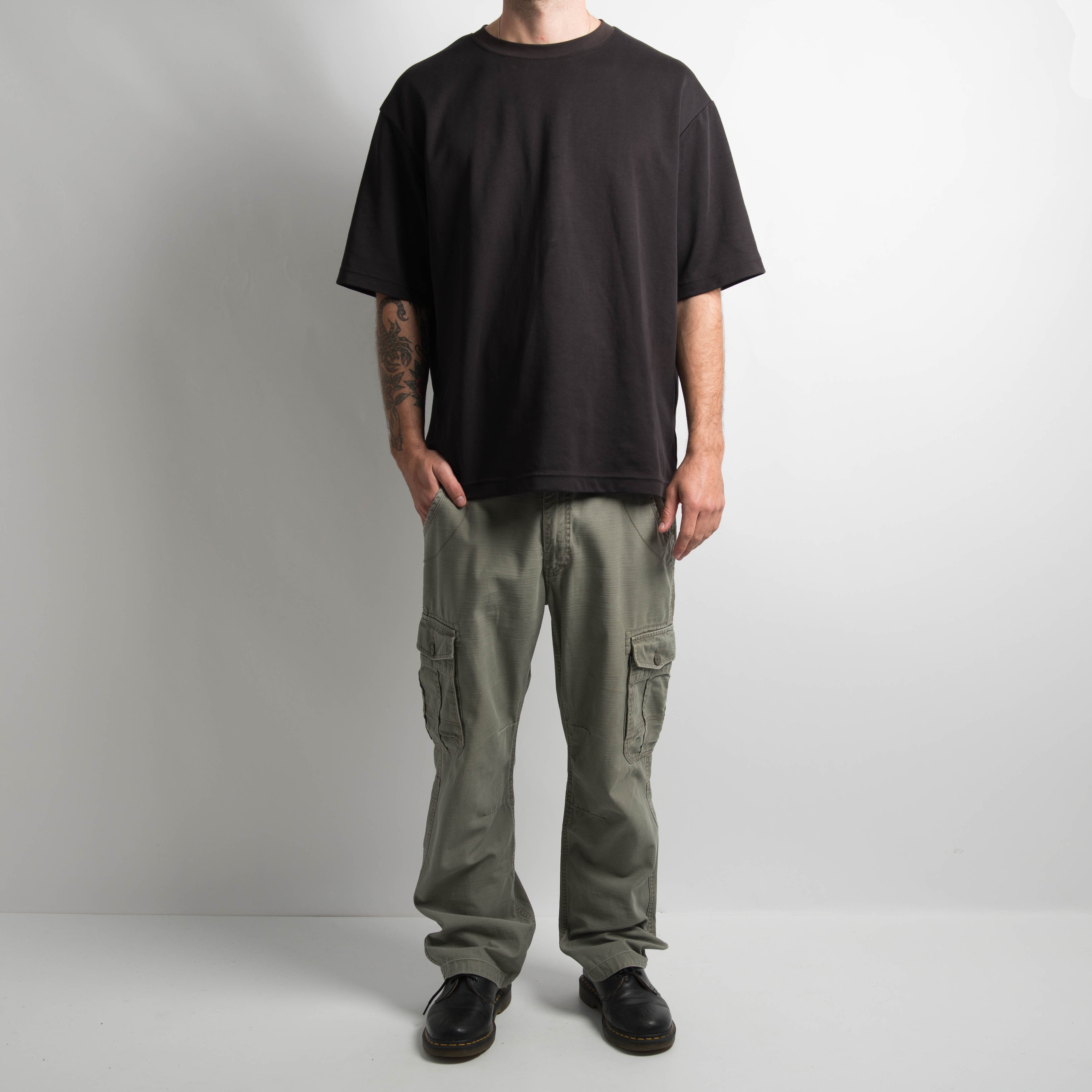 GREEN CARGO UTILITY PANTS
