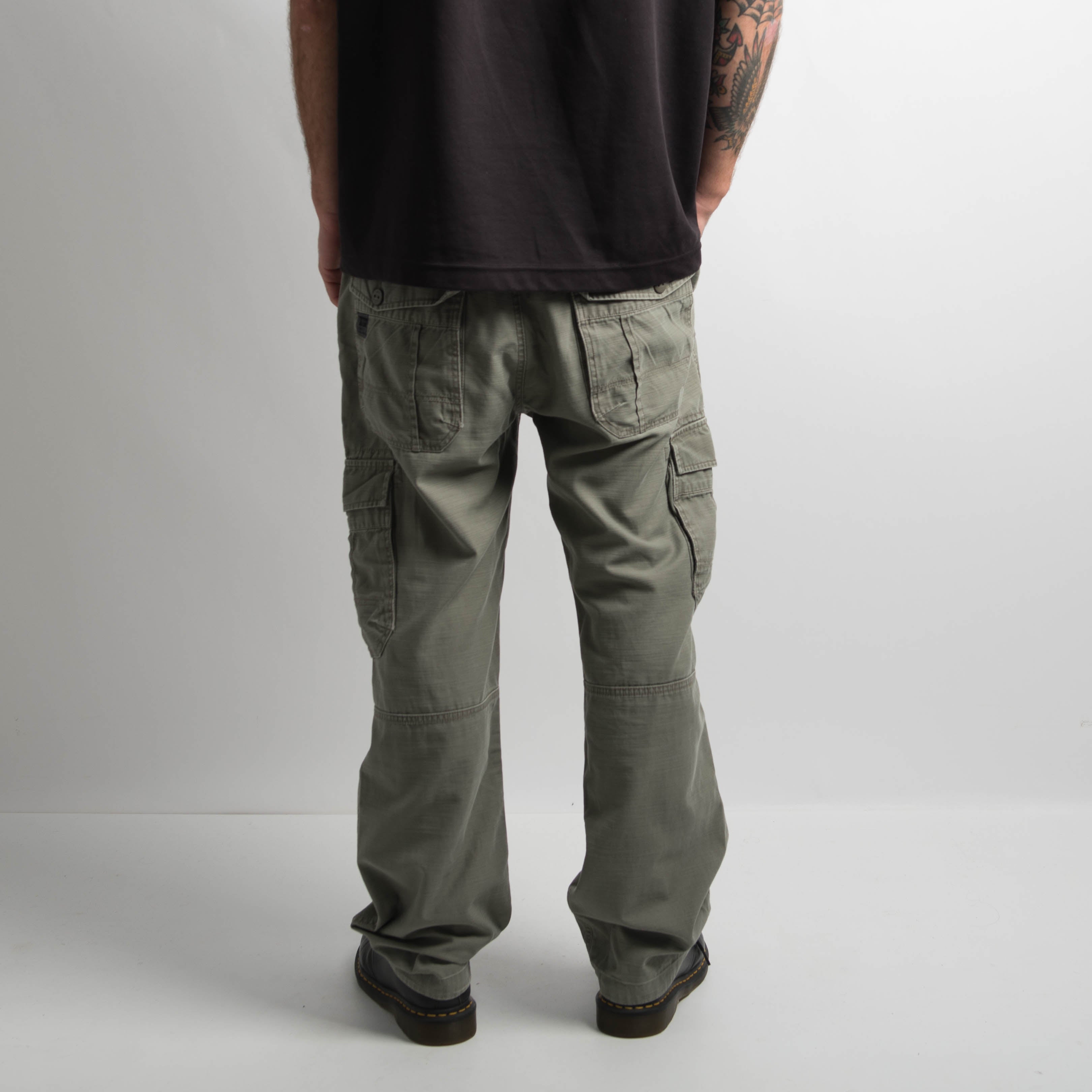 GREEN CARGO UTILITY PANTS