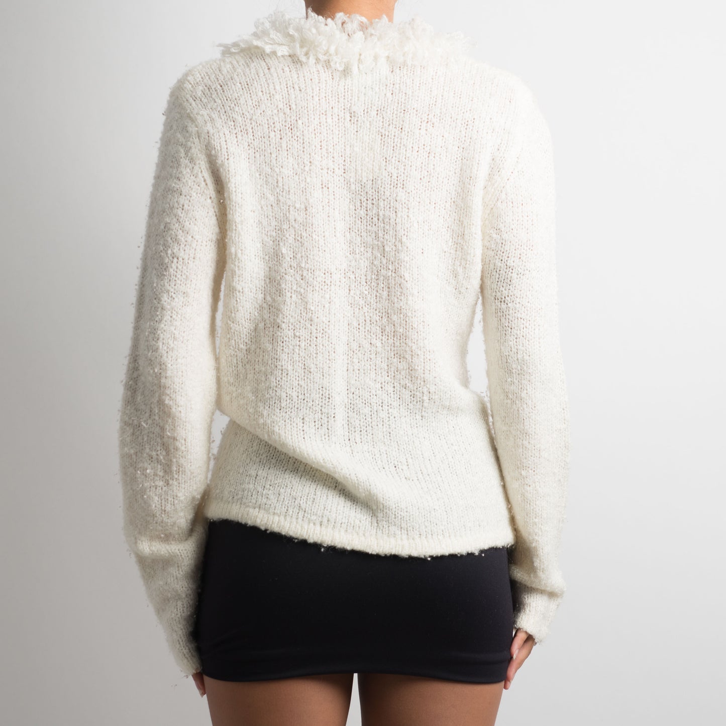 SHAGGY MOHAIR CARDIGAN