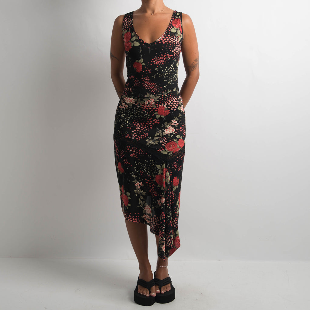 FLORAL MIDI DRESS