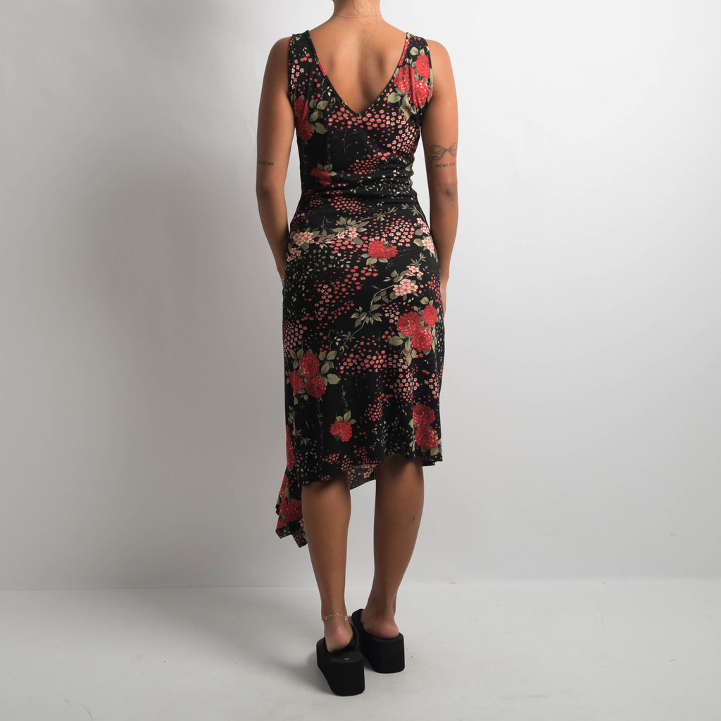 FLORAL MIDI DRESS