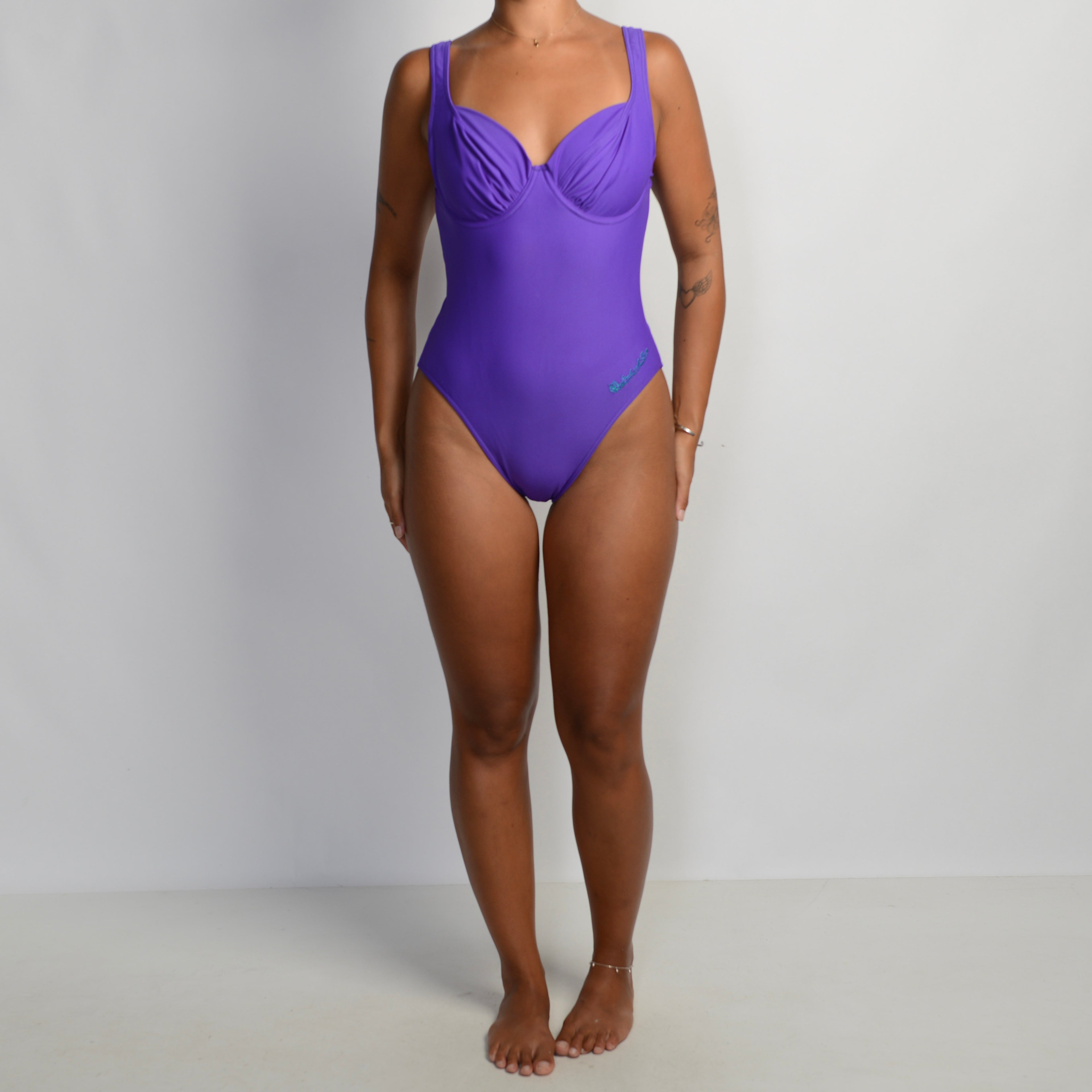 PURPLE ONE PIECE SWIMSUIT