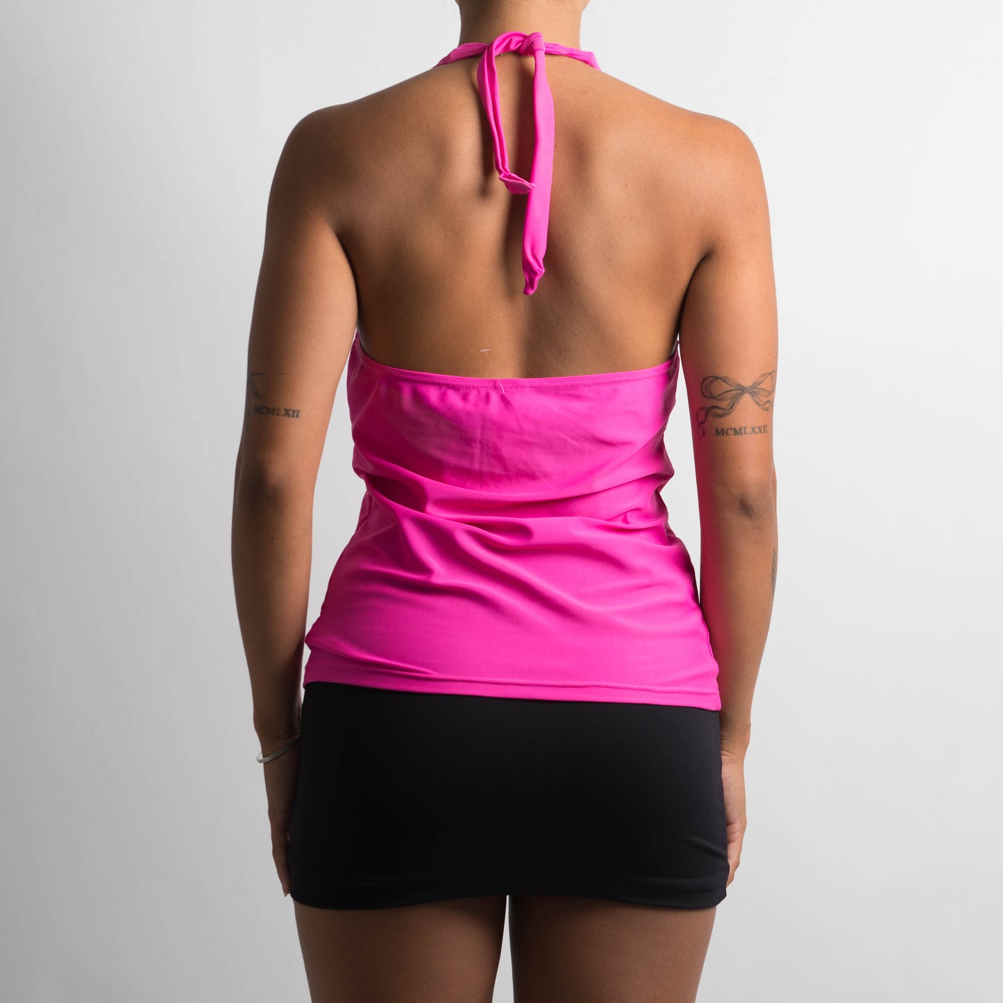 HOT PINK TANKINI TOP