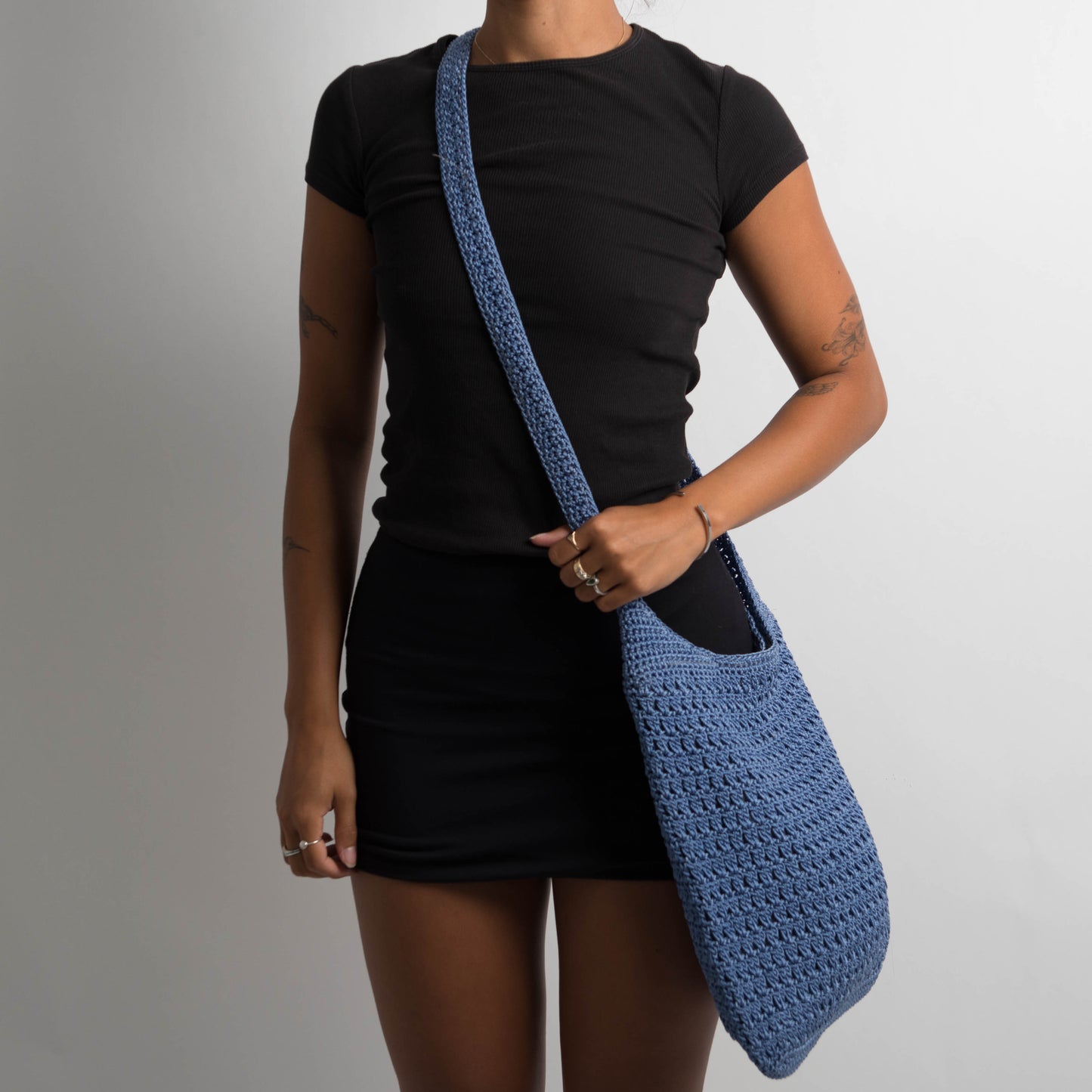 CROCHET CROSSBODY BAG