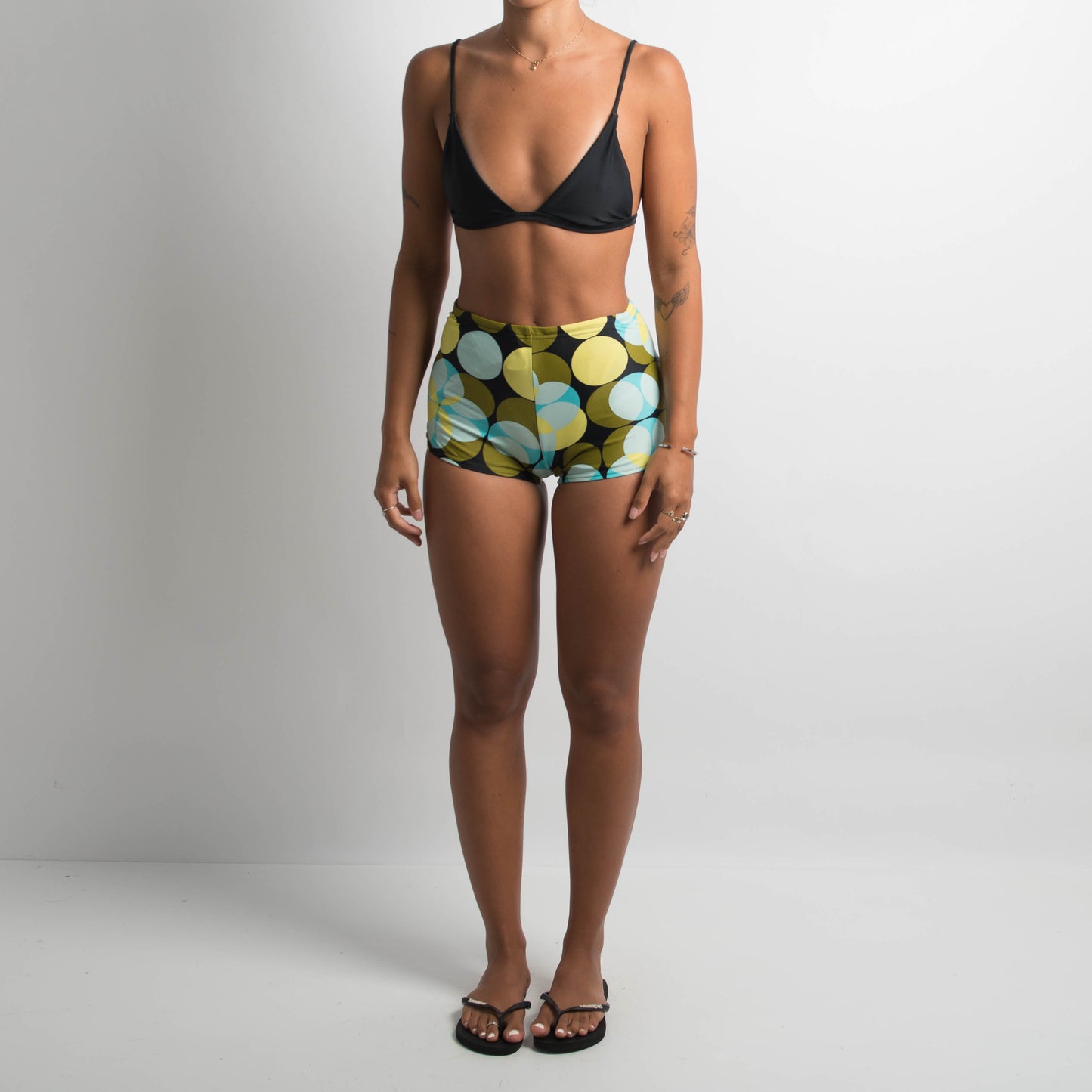 PATTERNED SWIM SHORTS