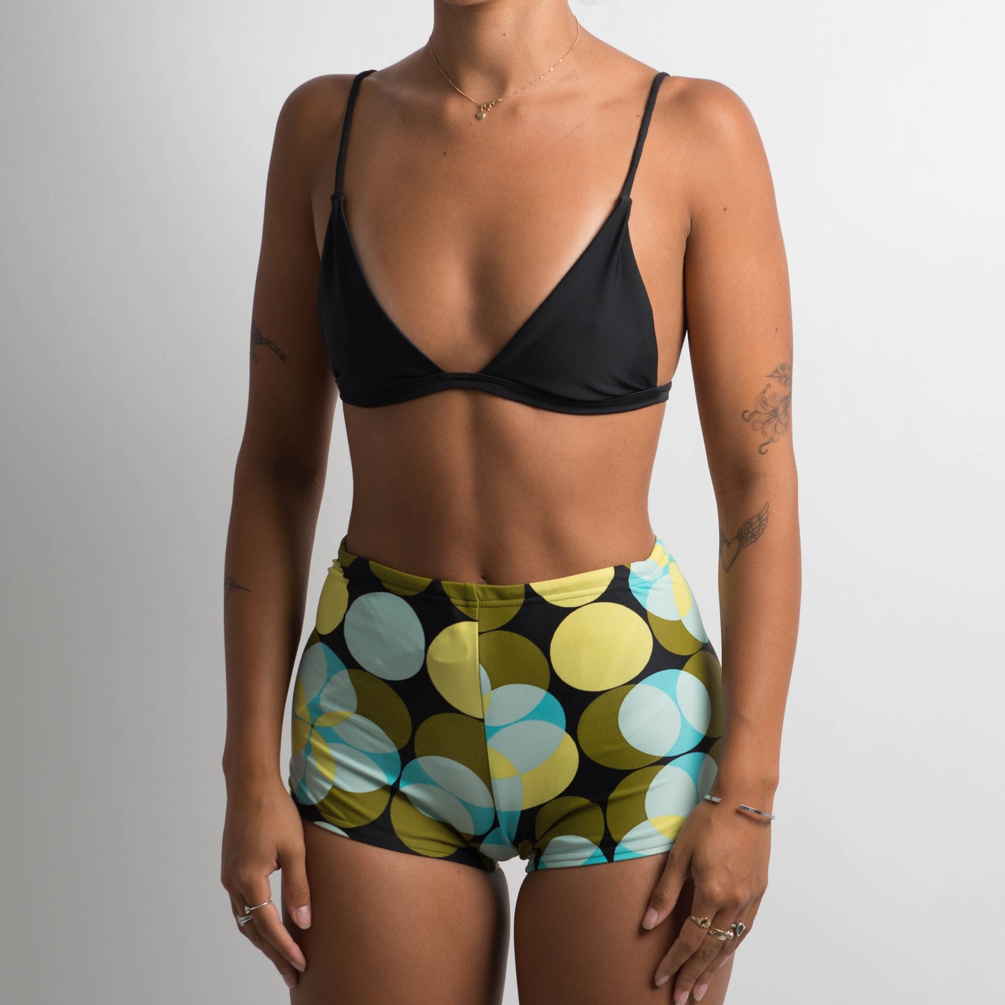 PATTERNED SWIM SHORTS