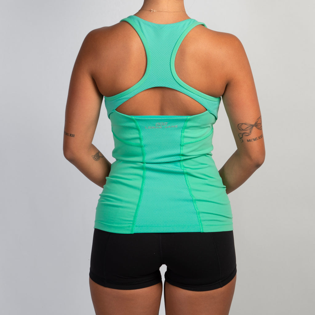 GREEN ACTIVE TANK TOP