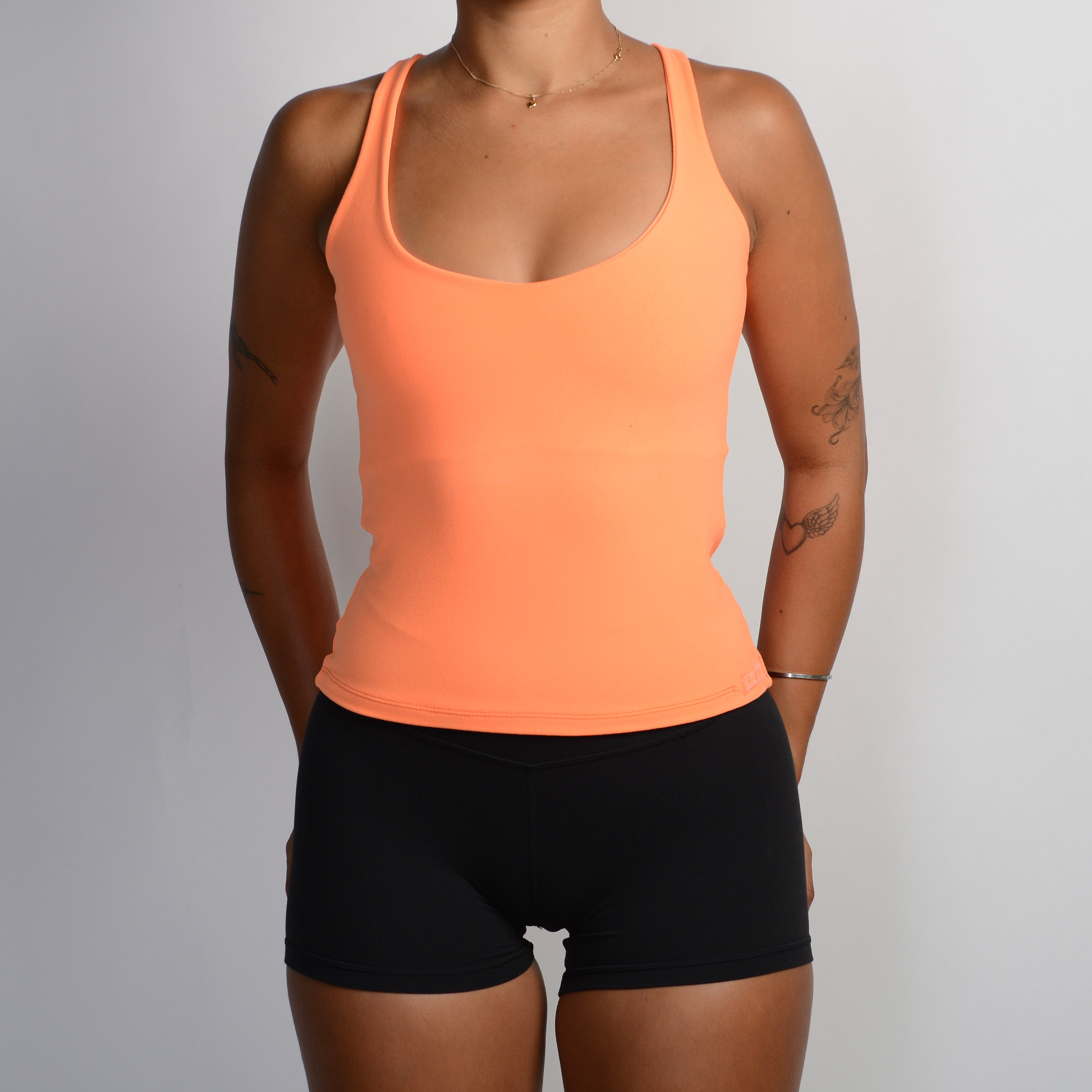 ORANGE ACTIVE TANK TOP