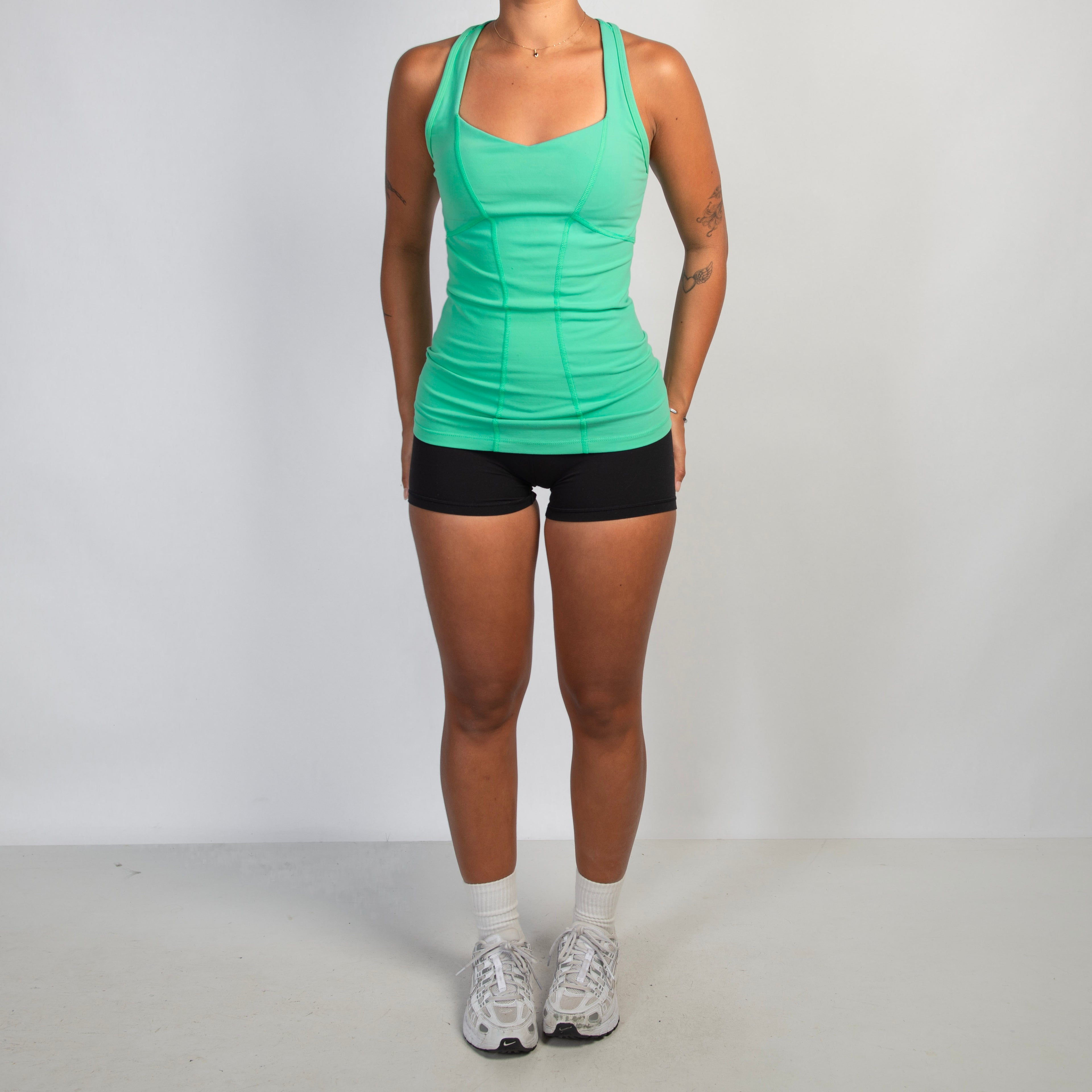 GREEN ACTIVE TANK TOP