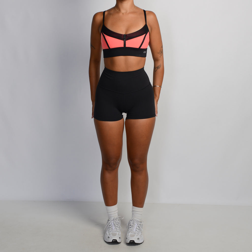 ZIP FRONT SPORTS BRA