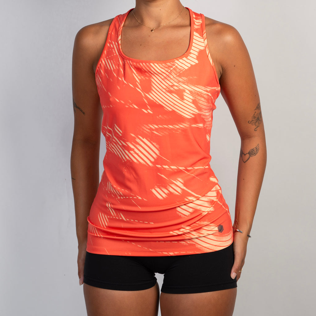 ORANGE ACTIVE TANK TOP