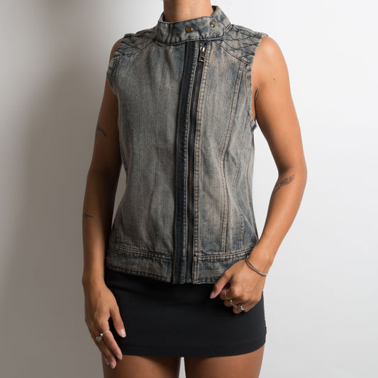 GILET DE MOTO EN JEAN