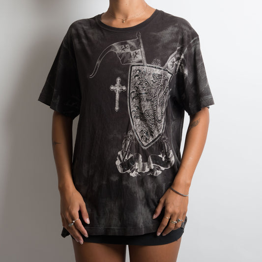 CHARCOAL GRAPHIC TSHIRT