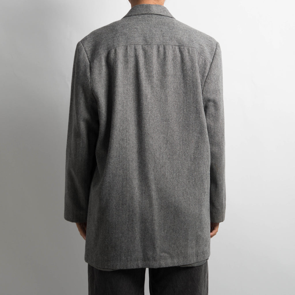 GREY OVERSIZED BLAZER