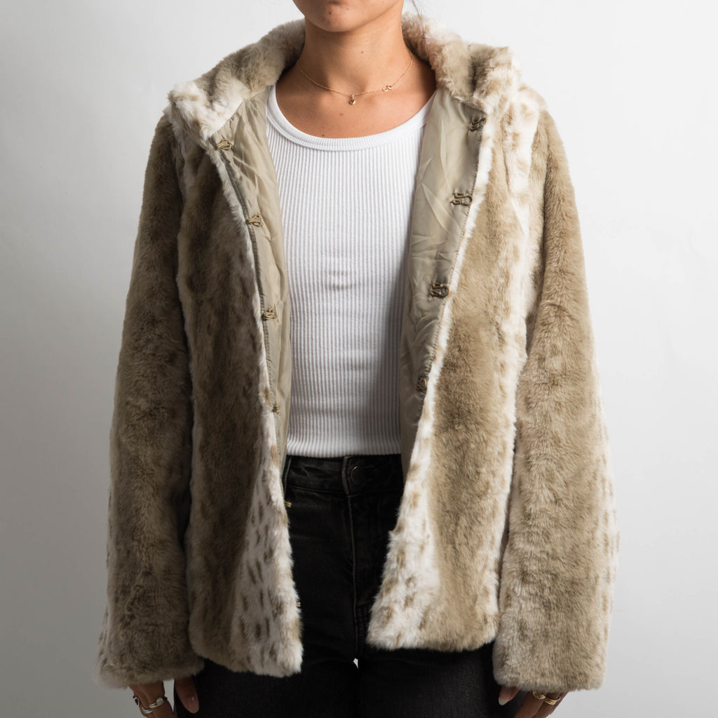 SOFT FAUX FUR JACKET