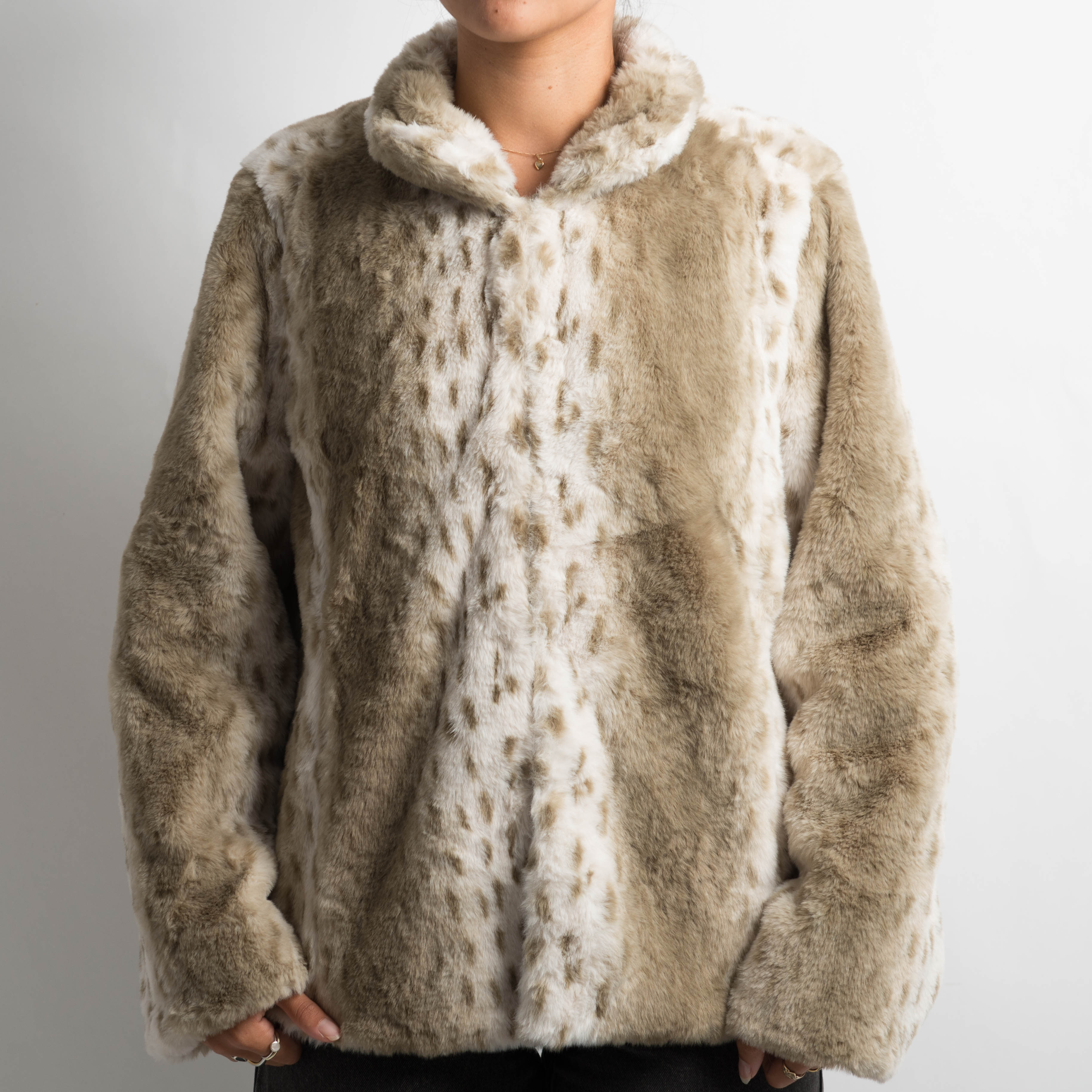 SOFT FAUX FUR JACKET