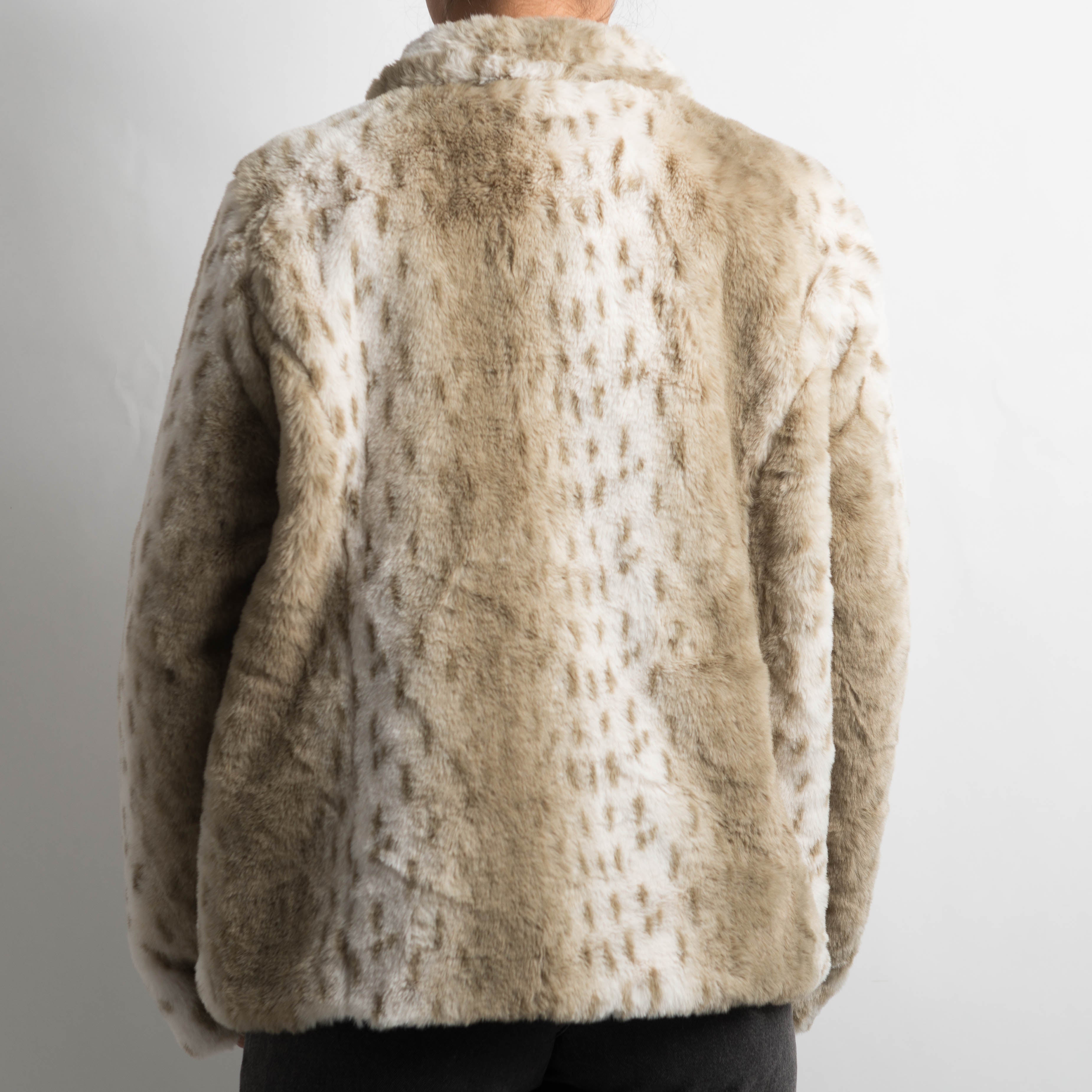 SOFT FAUX FUR JACKET