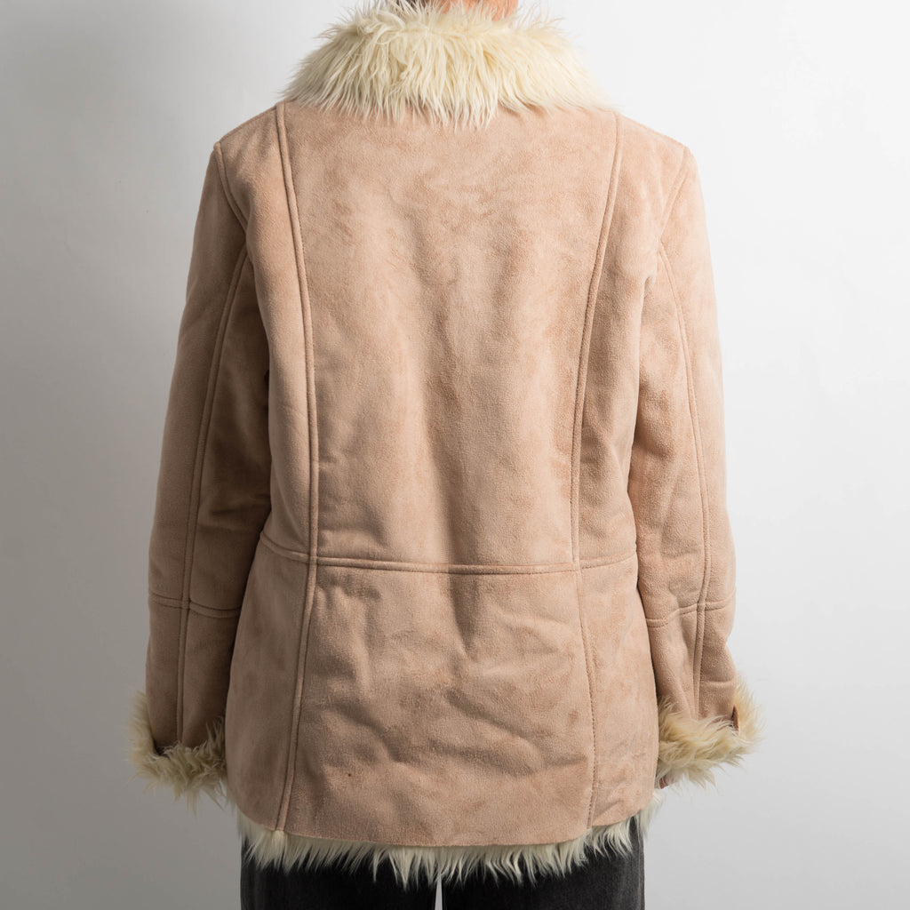 SEUDETTE FAUX FUR LINED JACKET