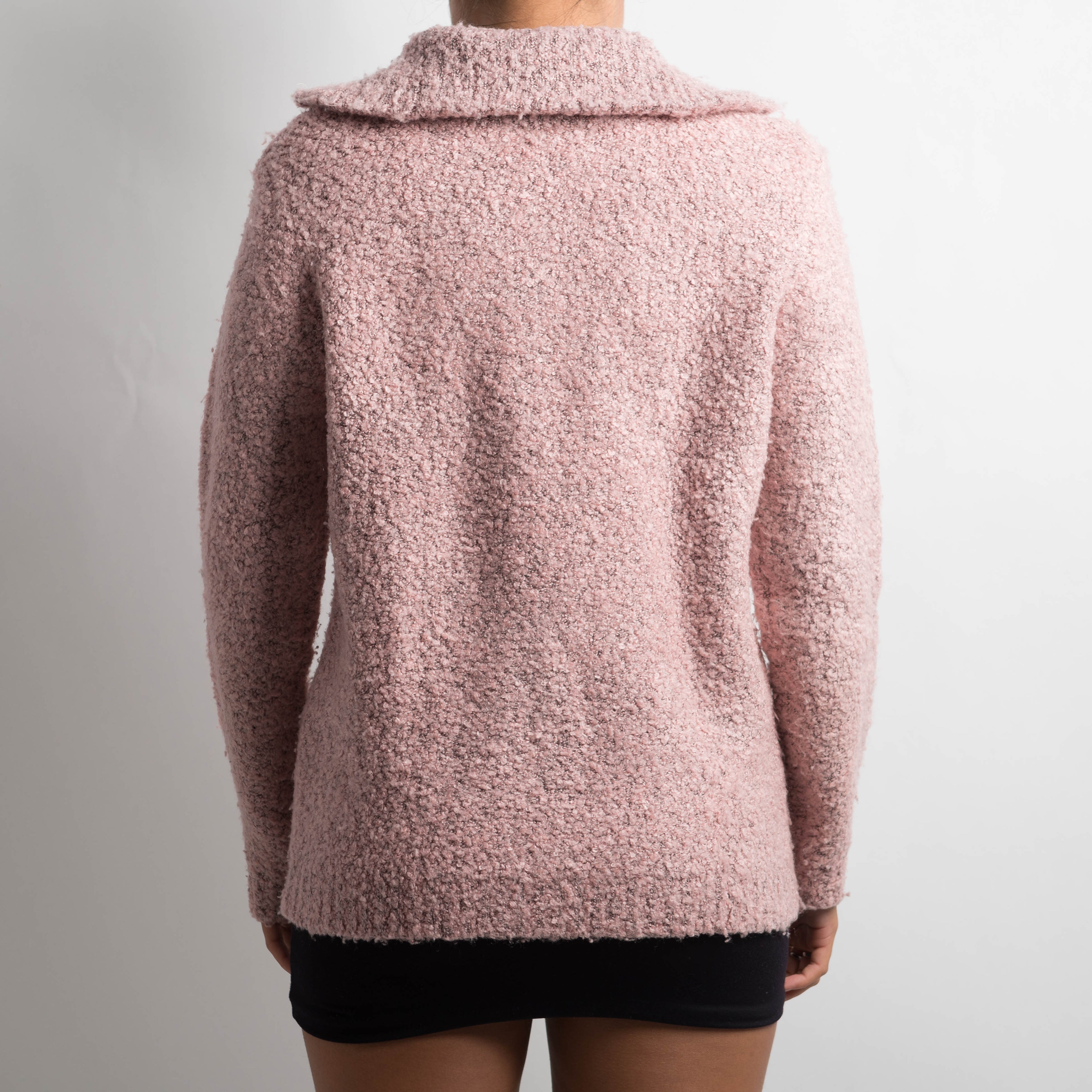 PINK MARLE ZIP CARDIGAN